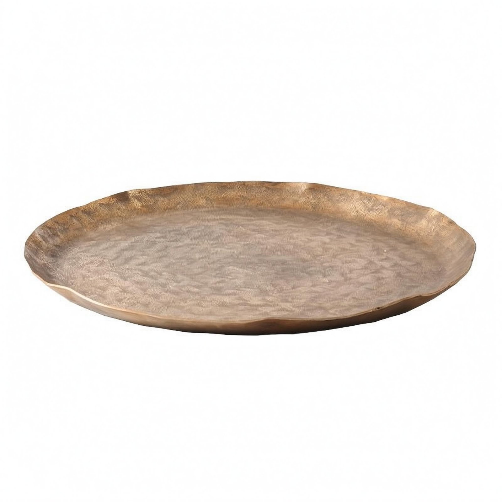 Hammered Aluminum Serving Tray
