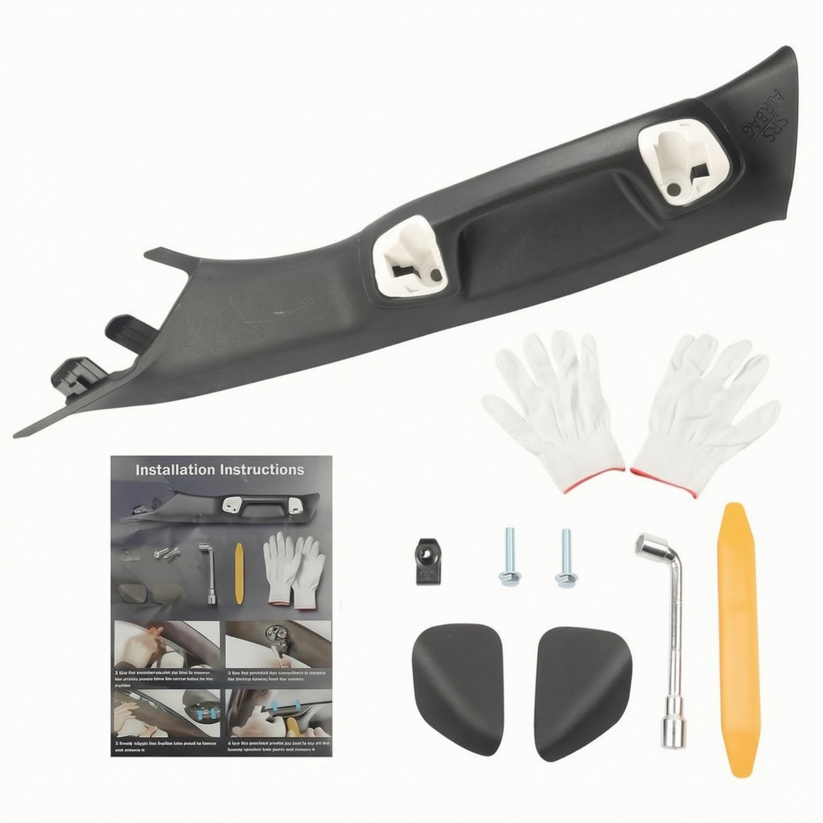 Grab Handle with Hardware