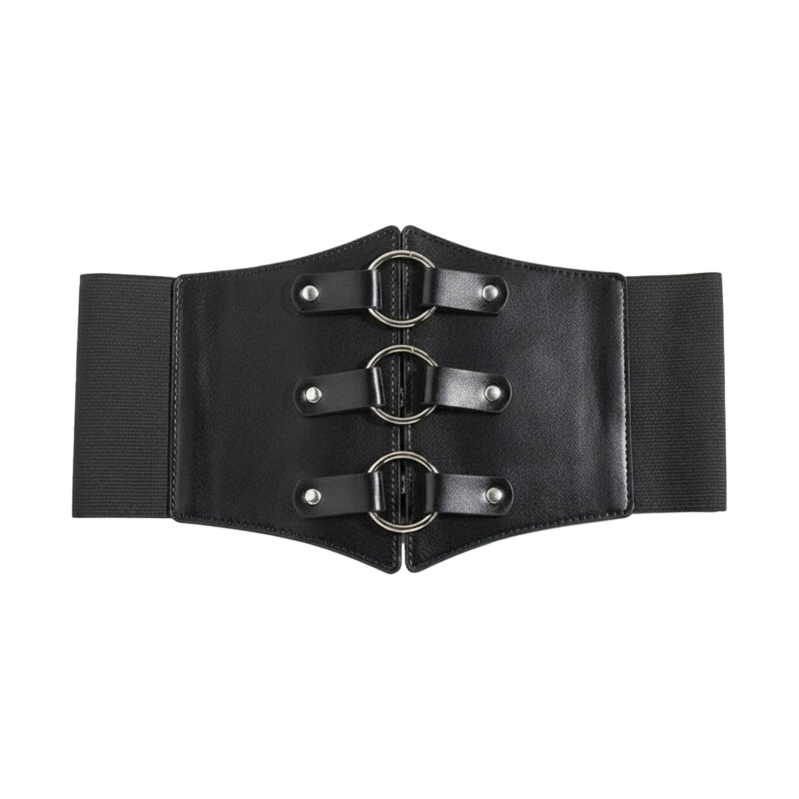 Triple-Loop Waist Belt Metal Rings