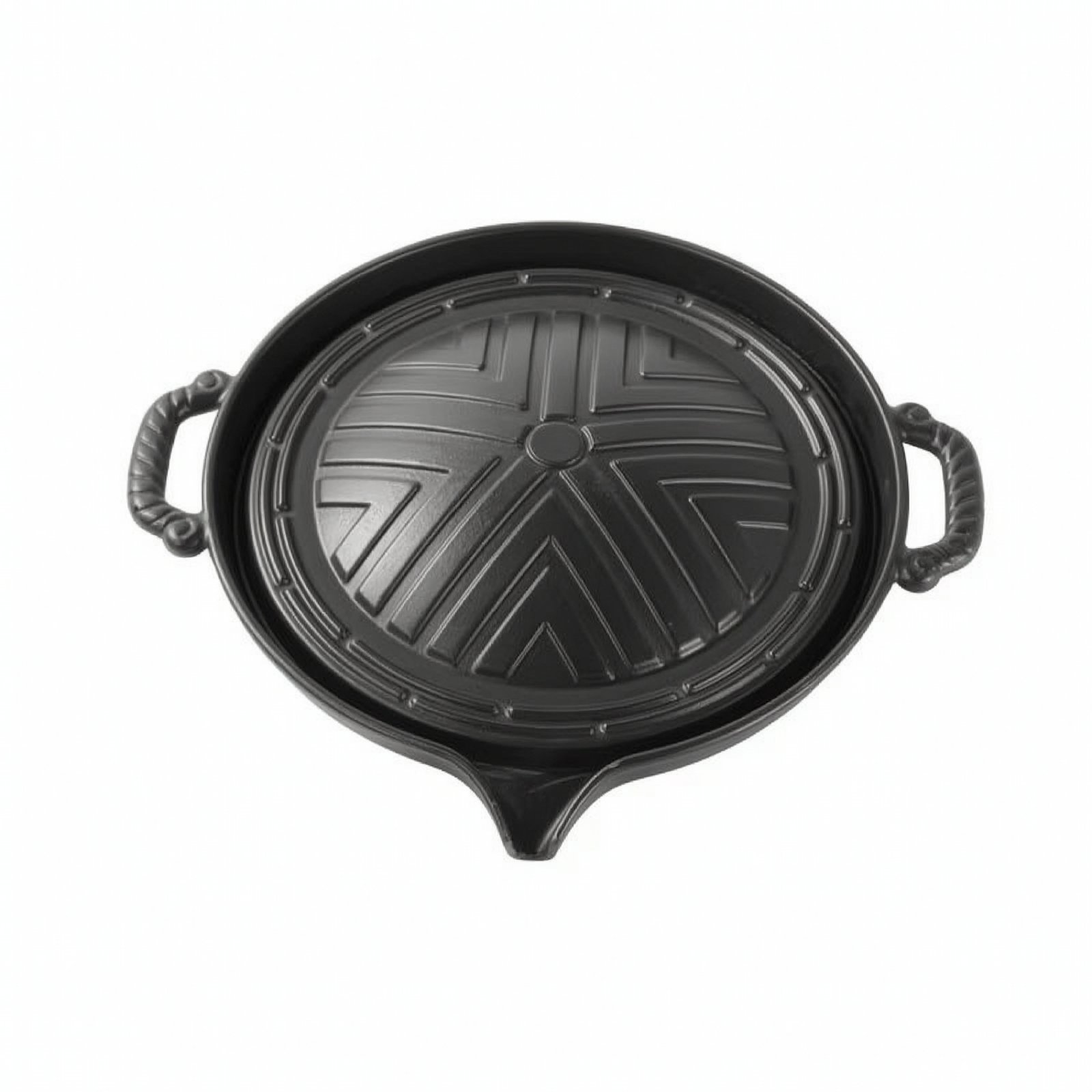 Cast Iron Grilling Pan Ridged