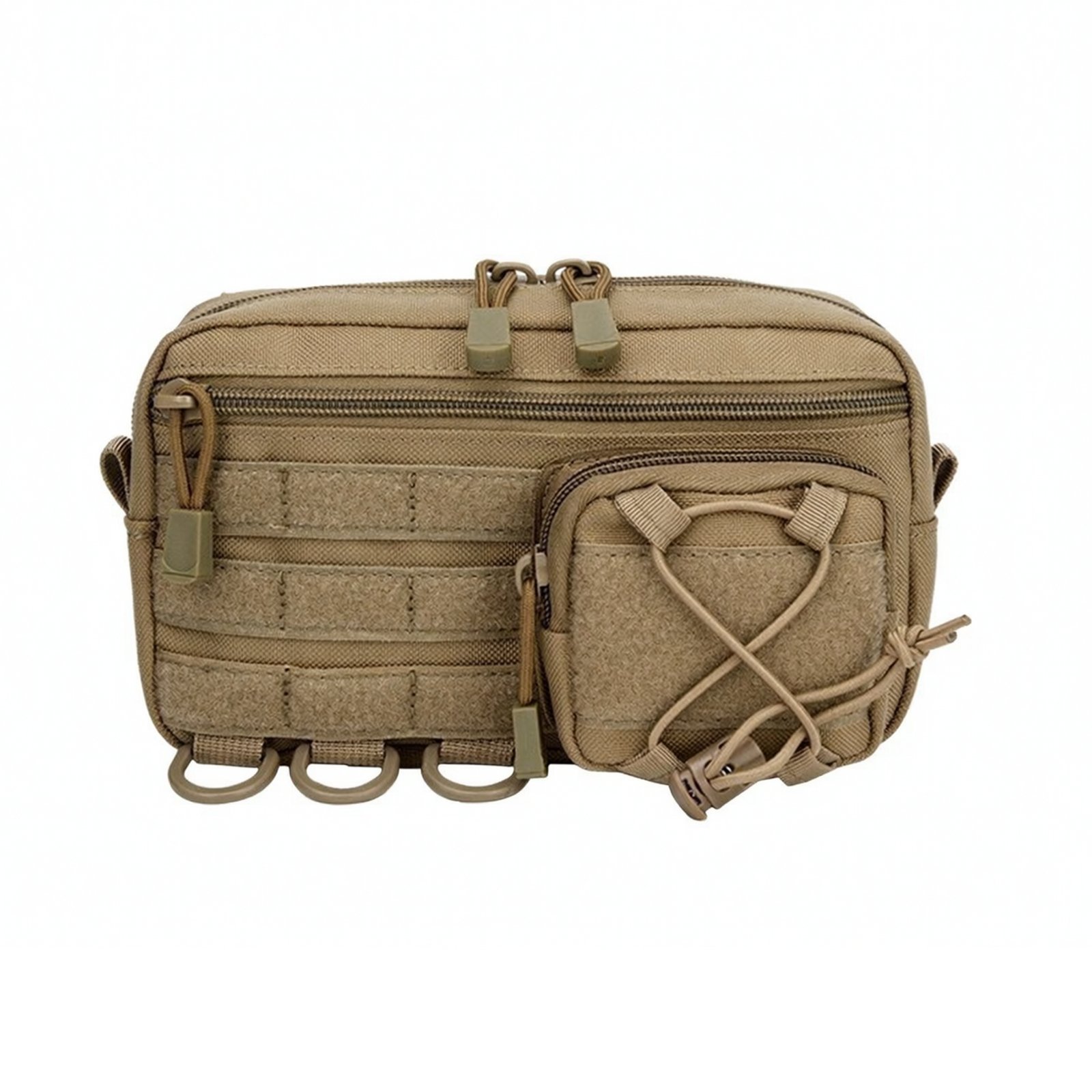 Nylon Waist Bag Front Pocket