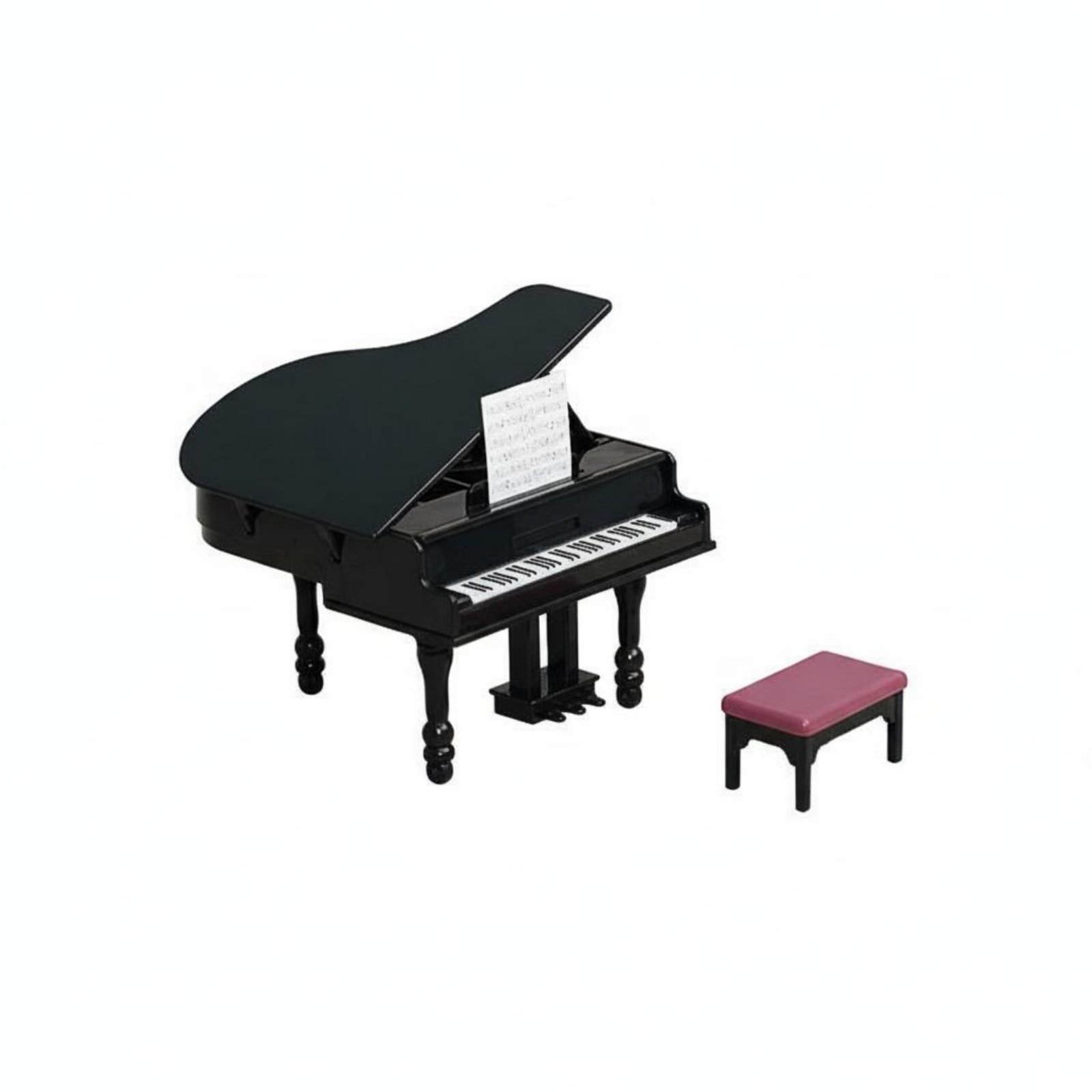 Dollhouse Piano Set