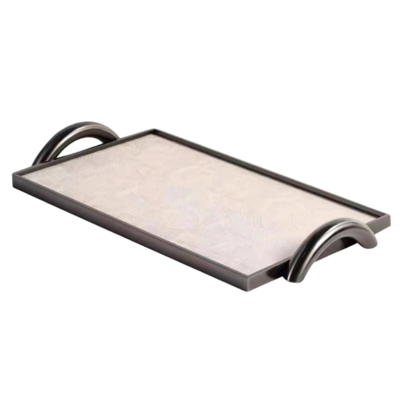 Textured Tray with Handles