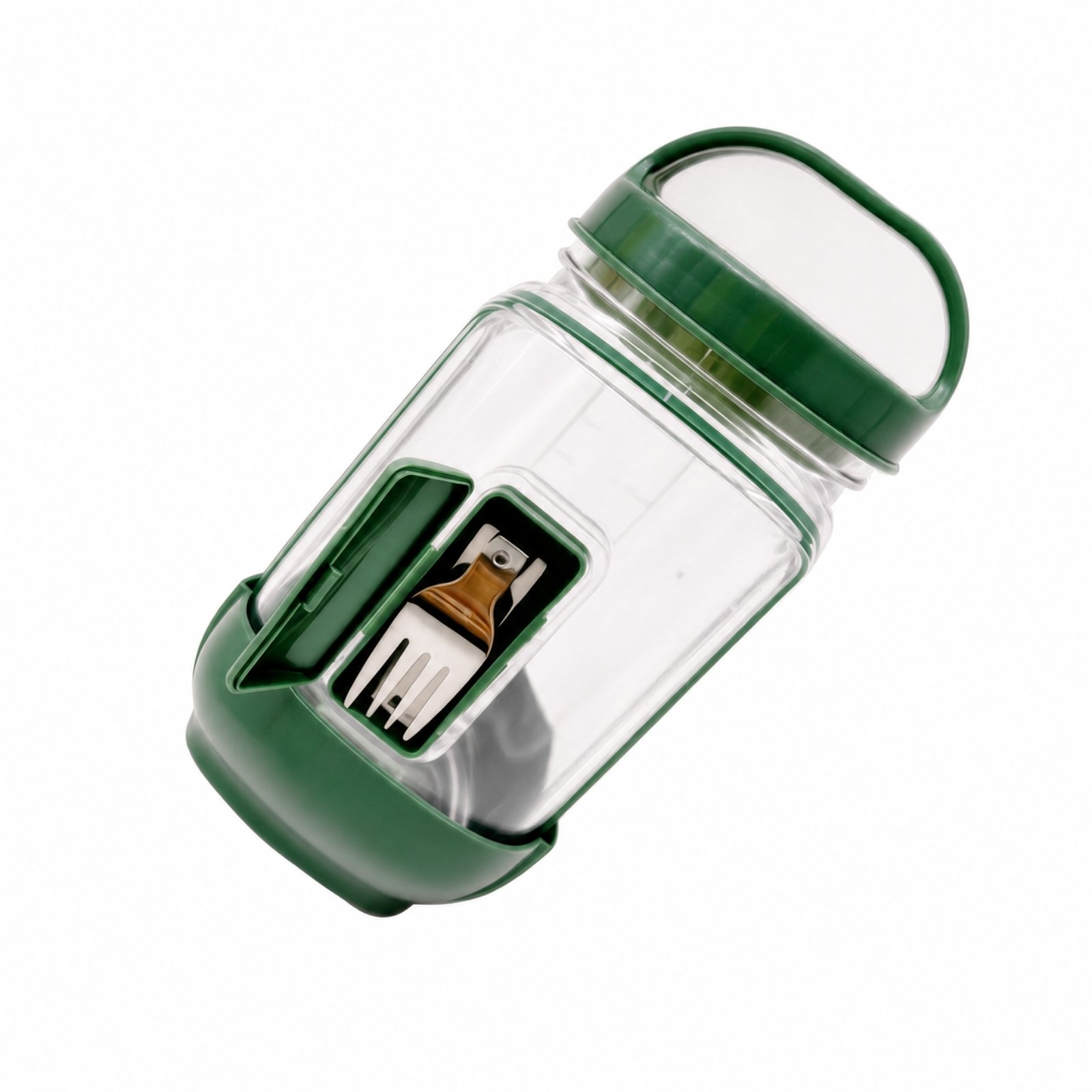 Salad Storage Jar with Fork