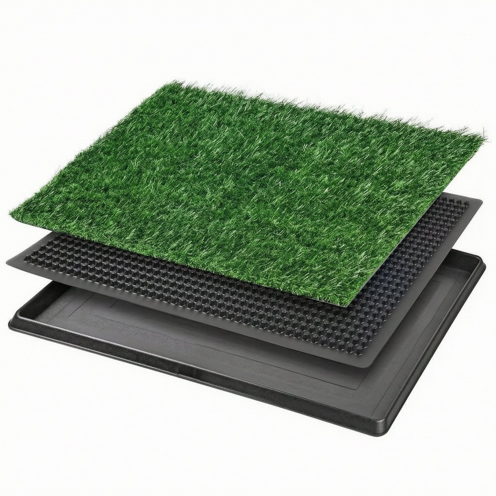Three-Layer Turf Mat with Tray