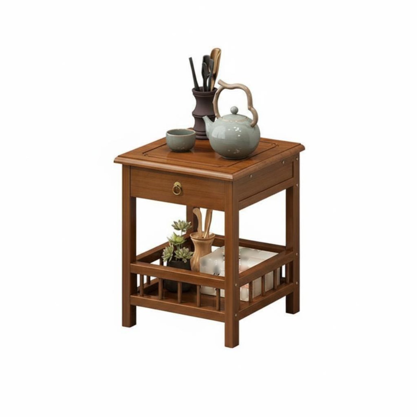 Multi-Tier Tea Shelf