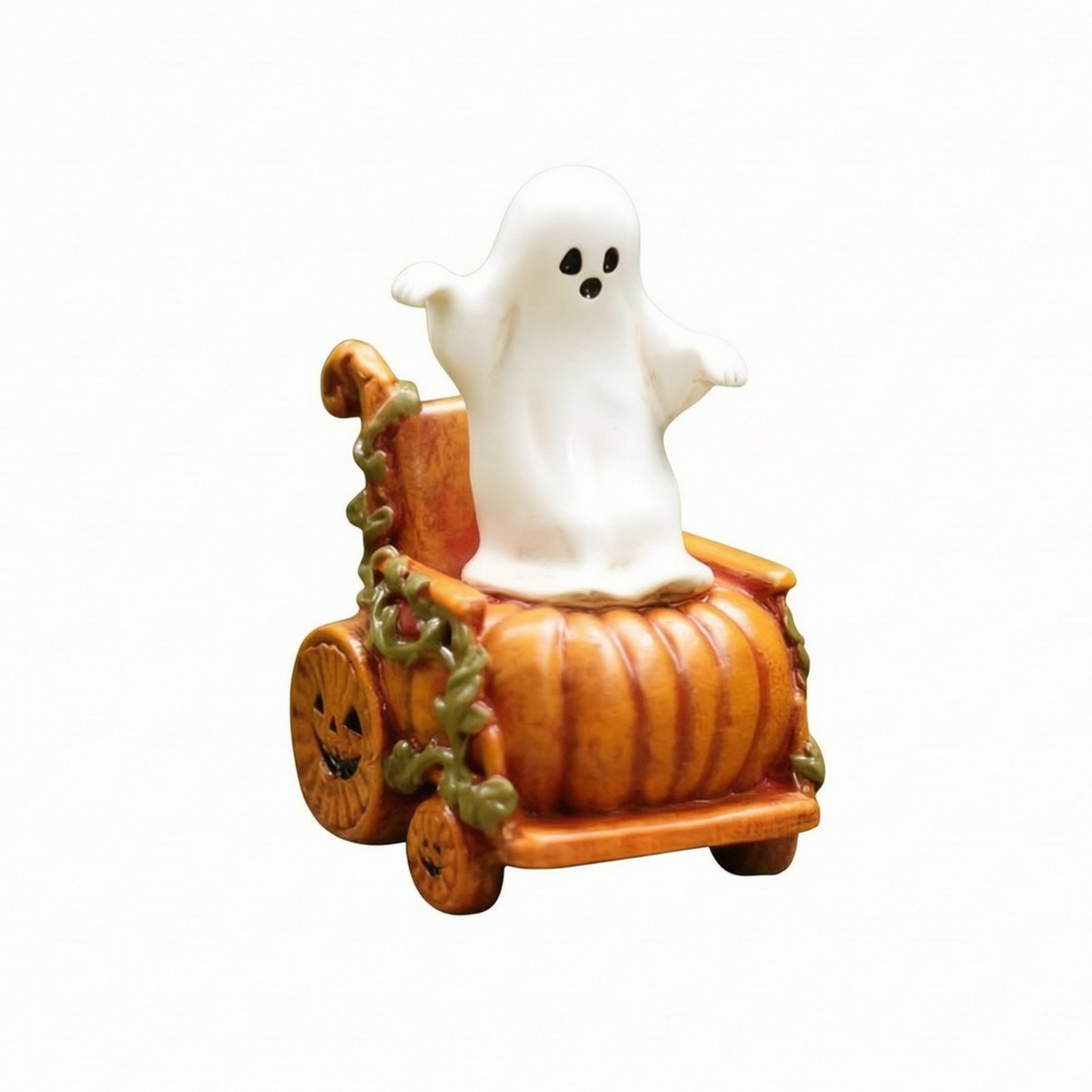 Pumpkin Carriage Figurine