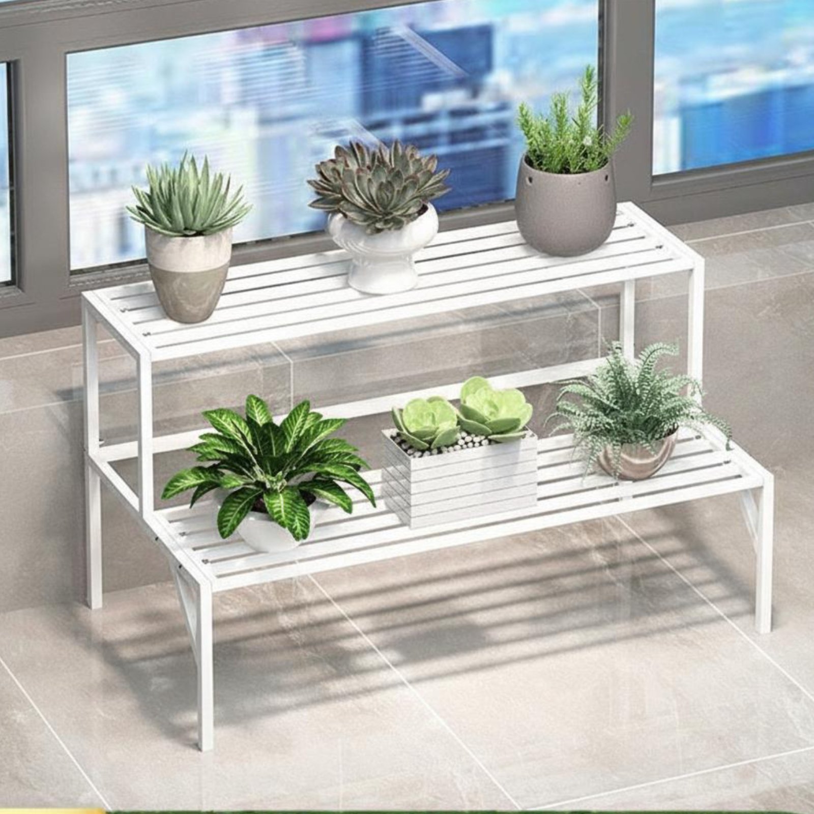 Multistep Plant Rack