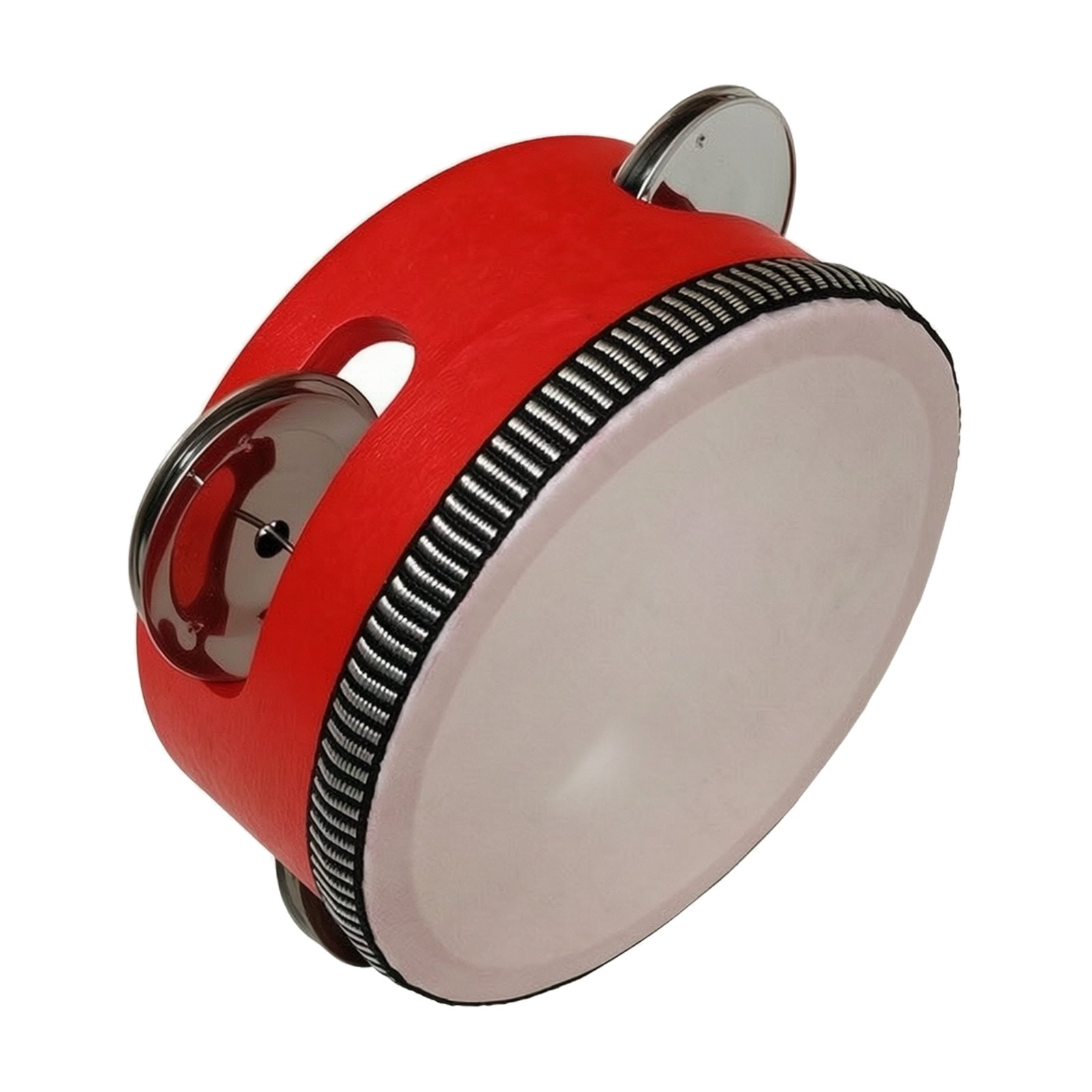 4-Inch Wooden Tambourine