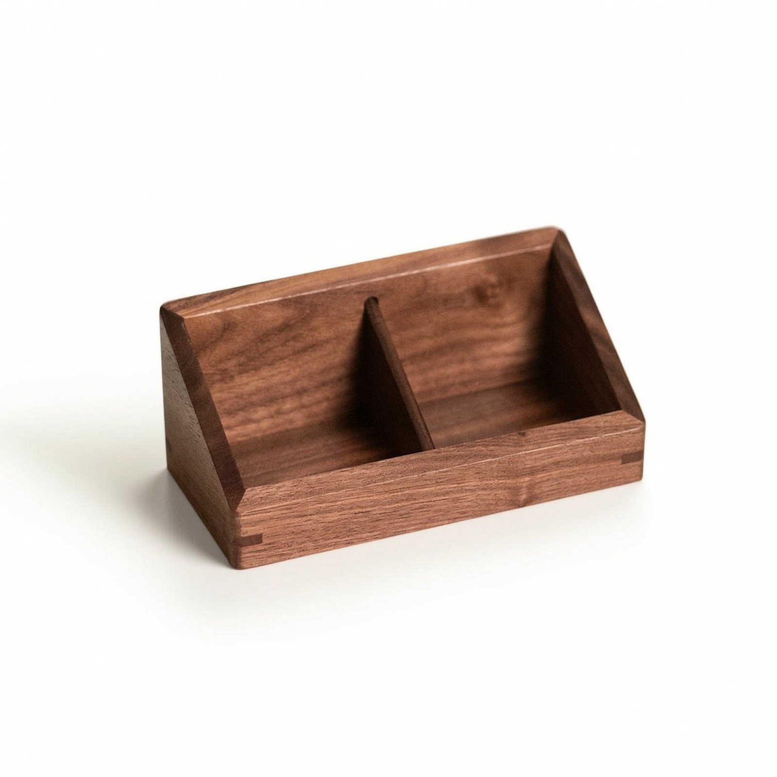 Desktop Organizer Black Walnut