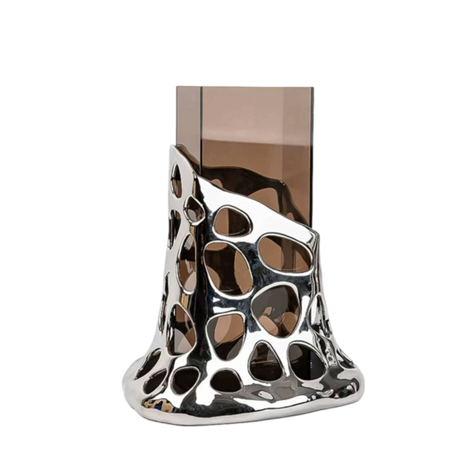 Acrylic Sculptural Vase