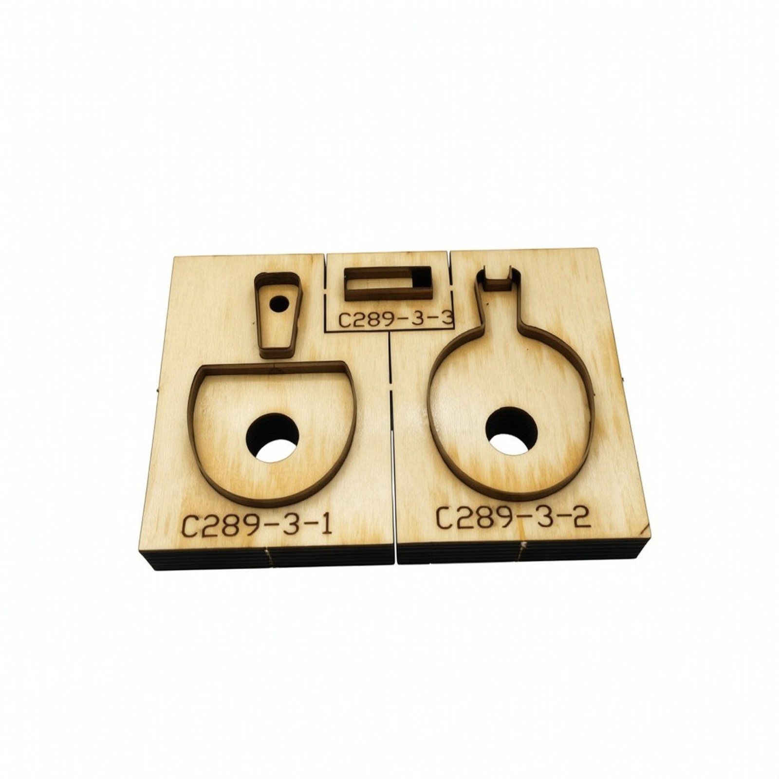 Paddle-Shaped Keychain Die