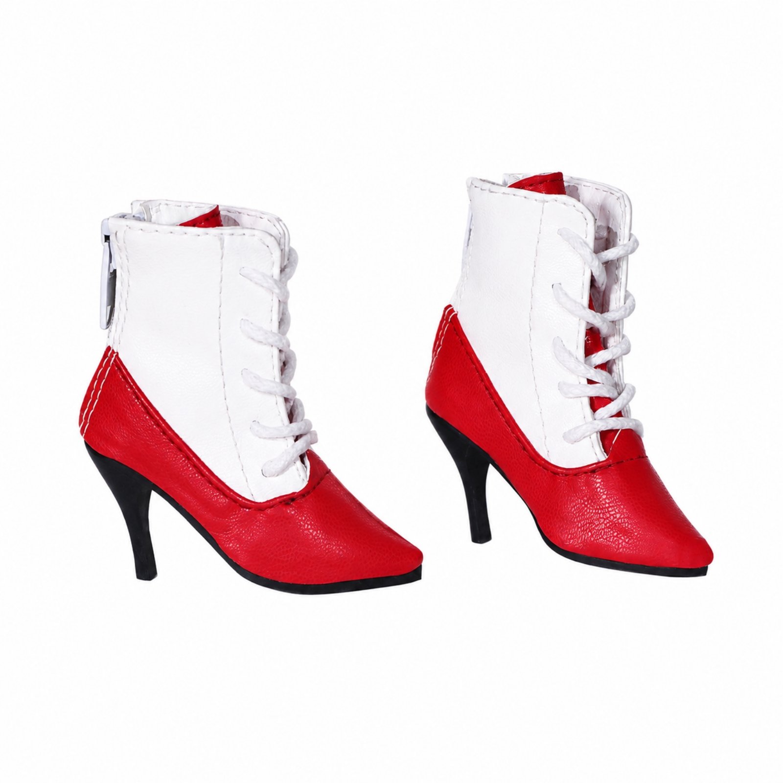BJD Doll Ankle Boots – Red