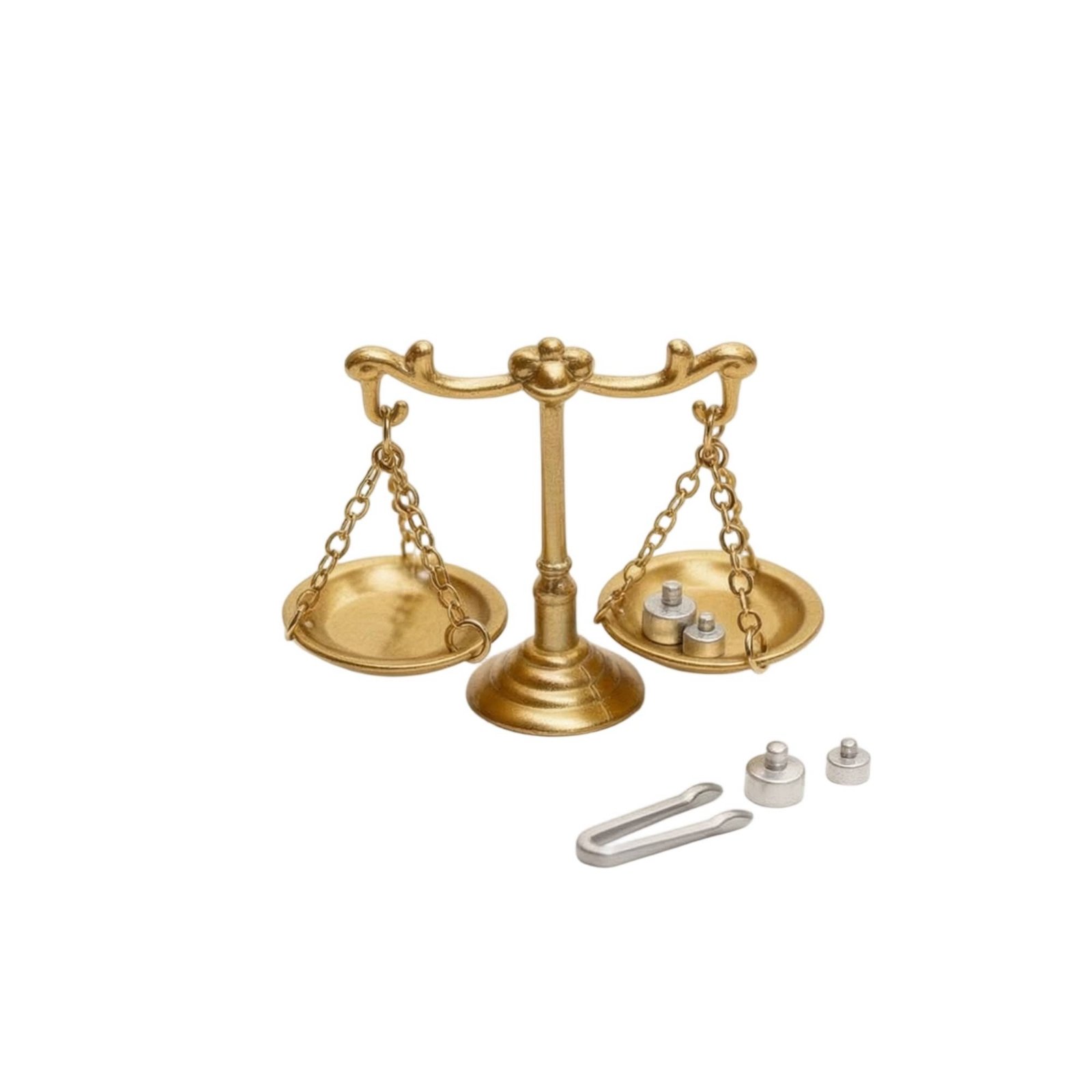 Vintage Balance Scale with Weights