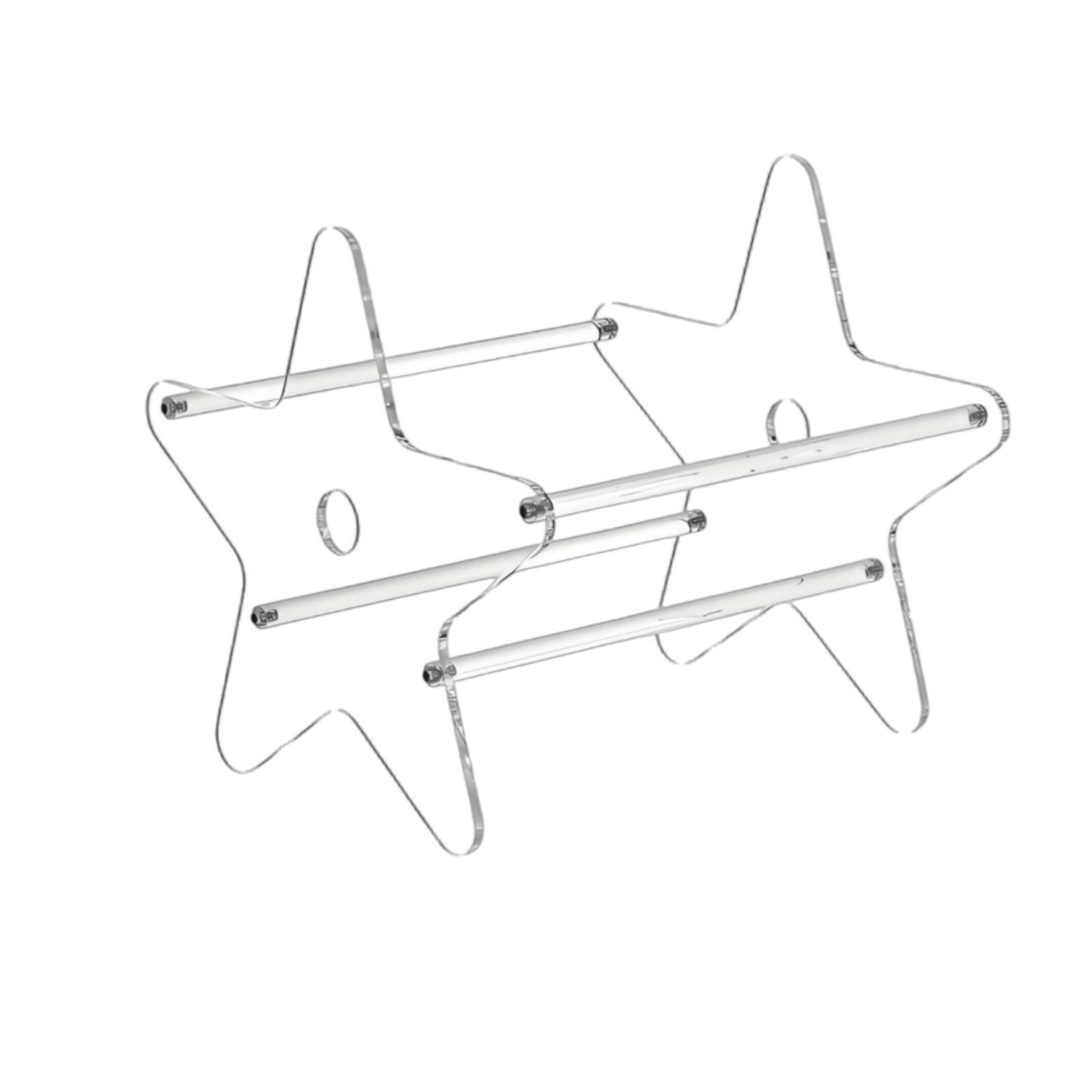 Acrylic Magazine Display Stand