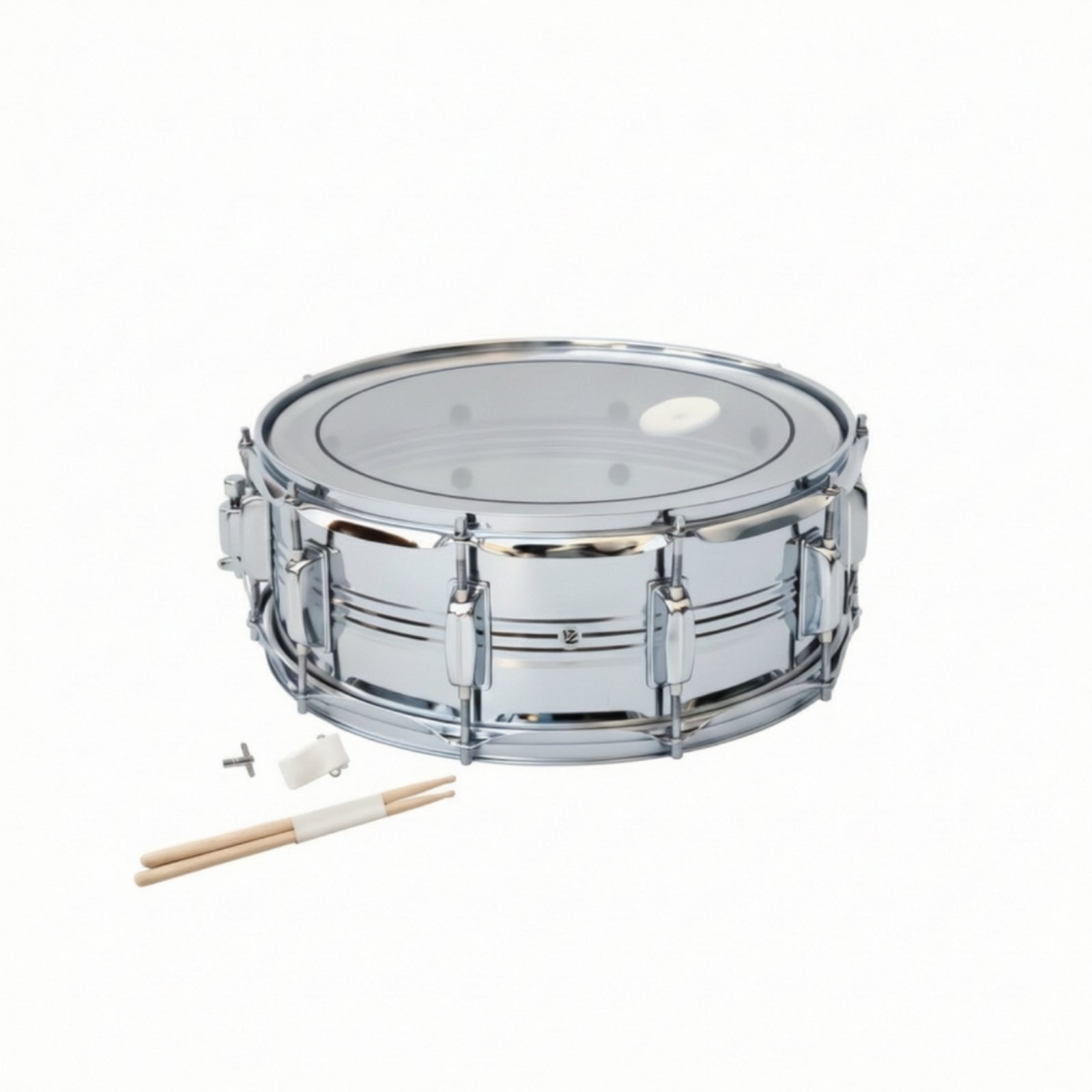 Stainless Steel Snare Drum