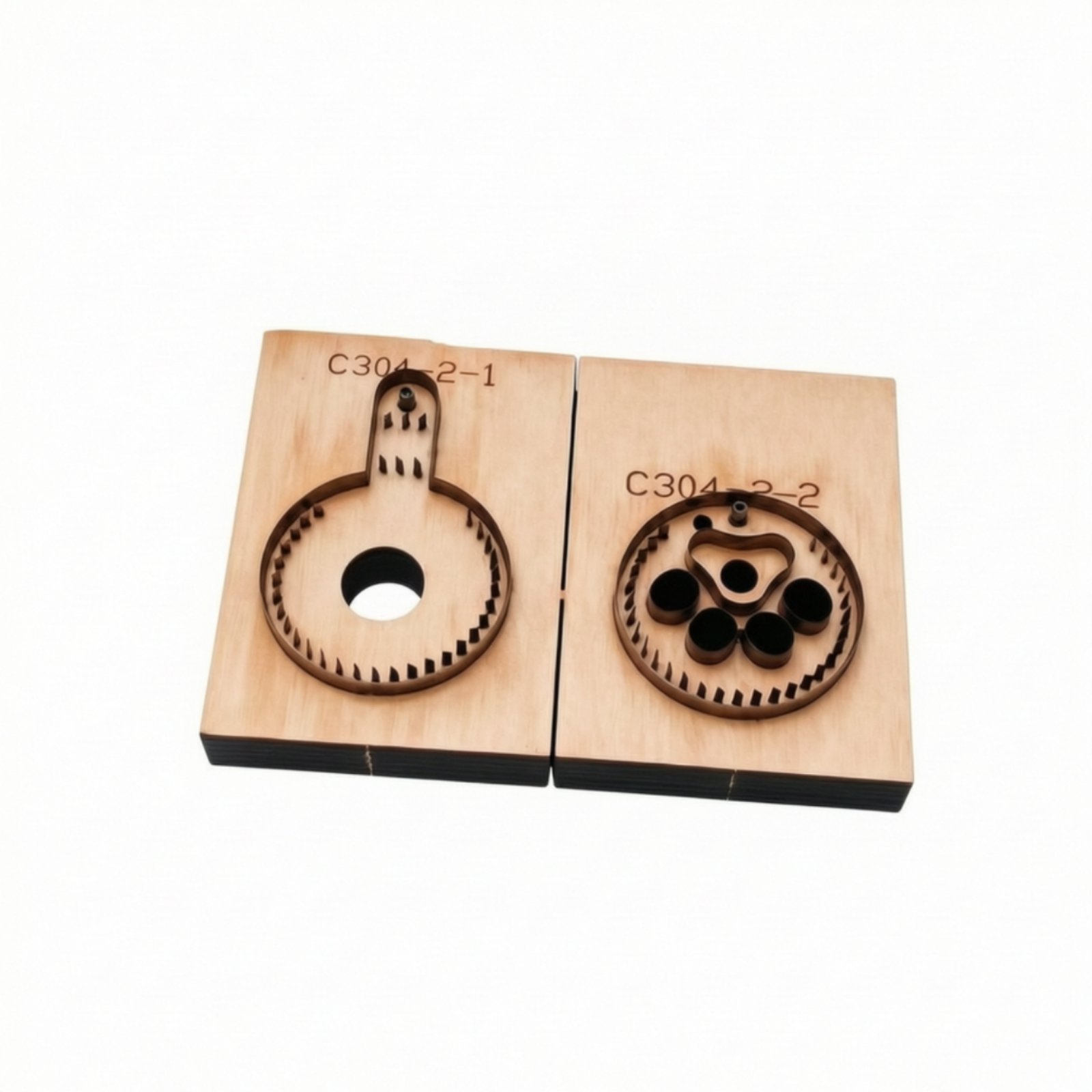 Paw Print Pendant Leather Die
