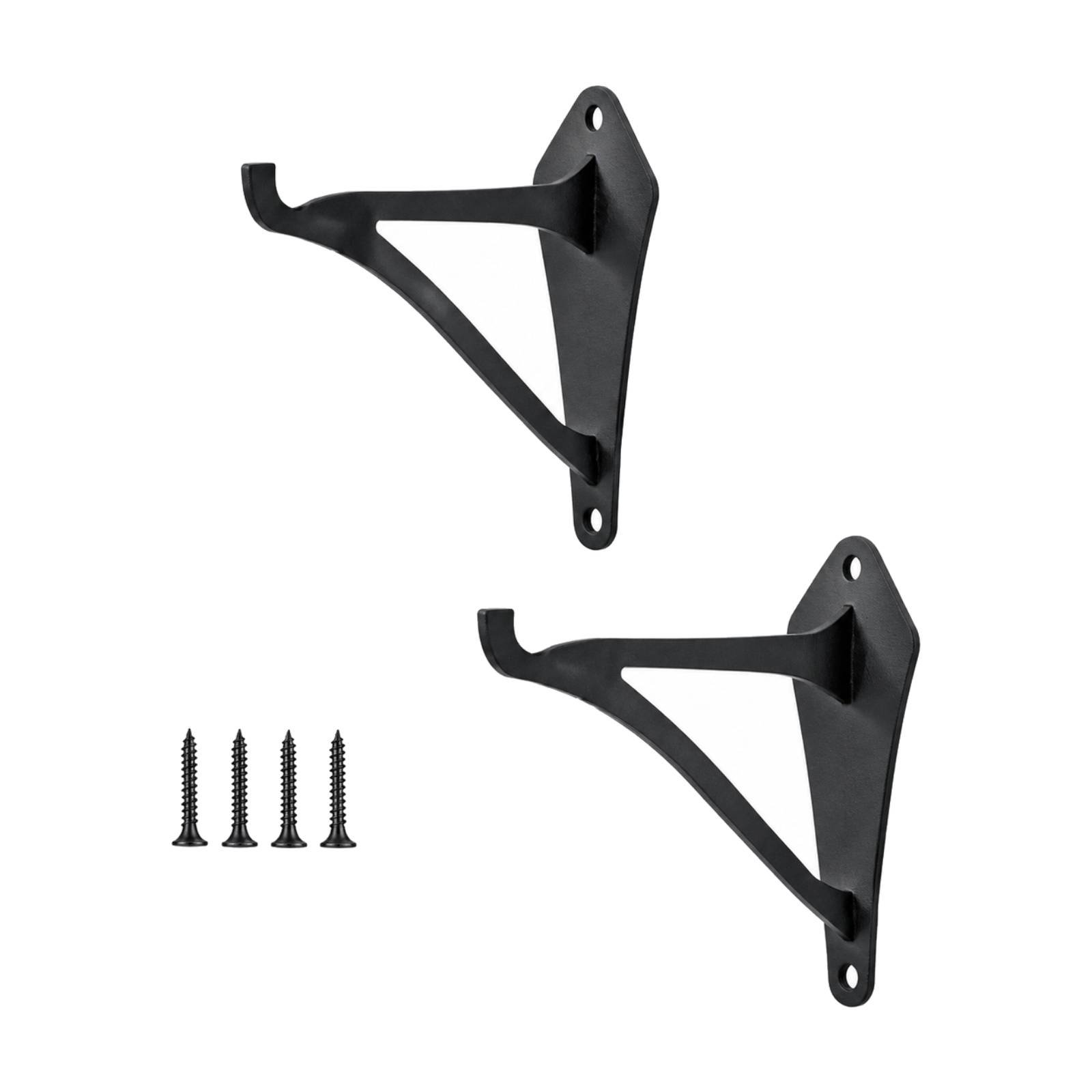 2-Piece Metal Wall Hook Bracket