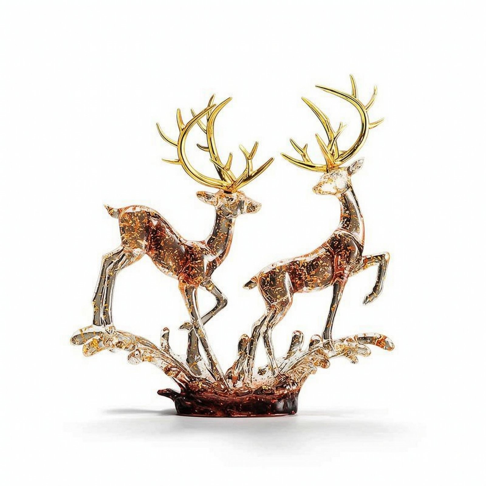 Resin Deer Statue