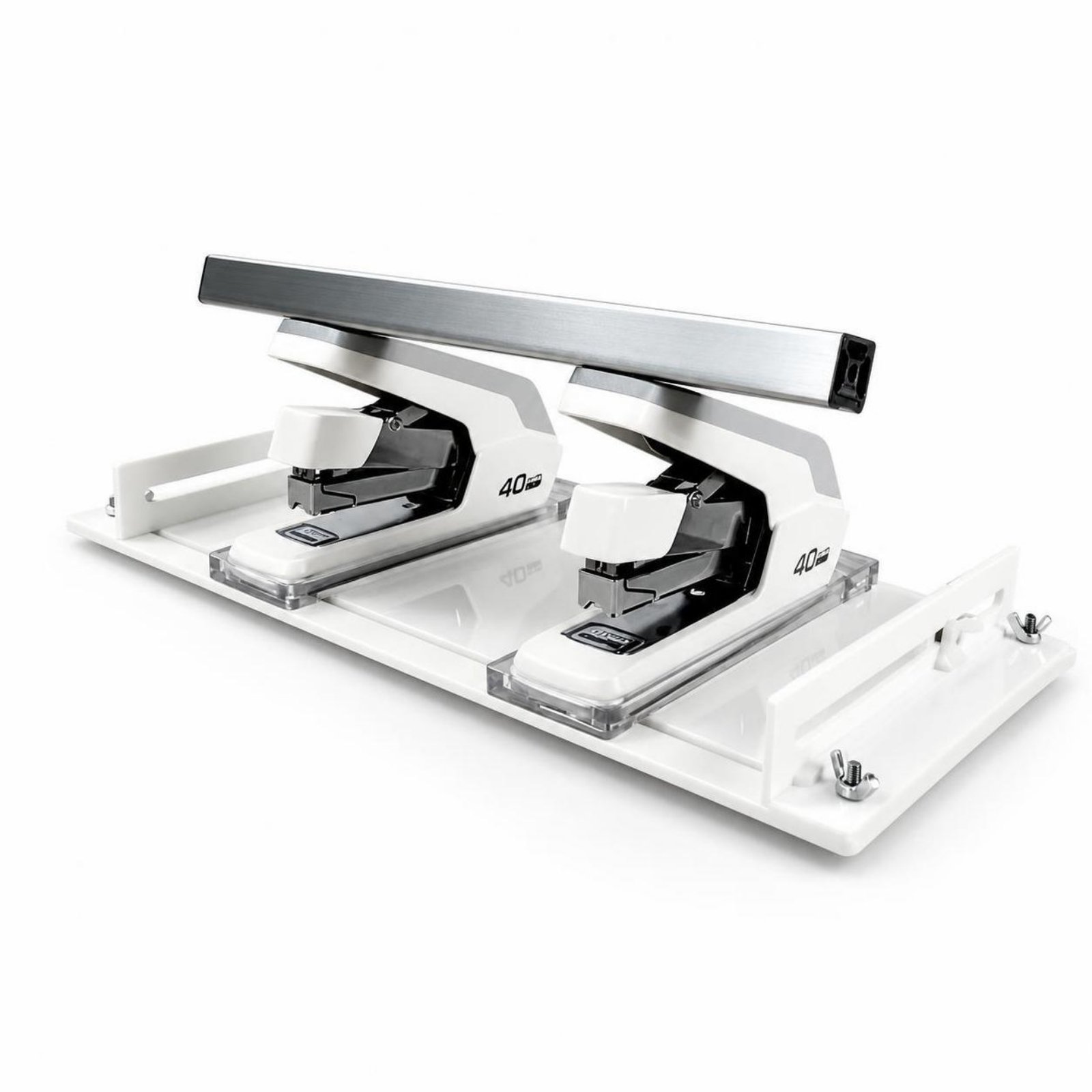 Adjustable-Spacing Stapler
