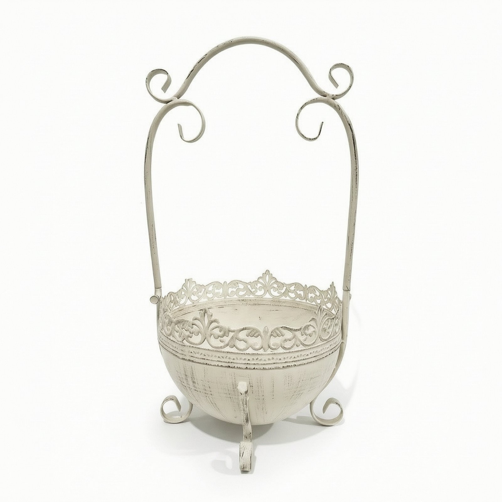 Iron Planter with Handle