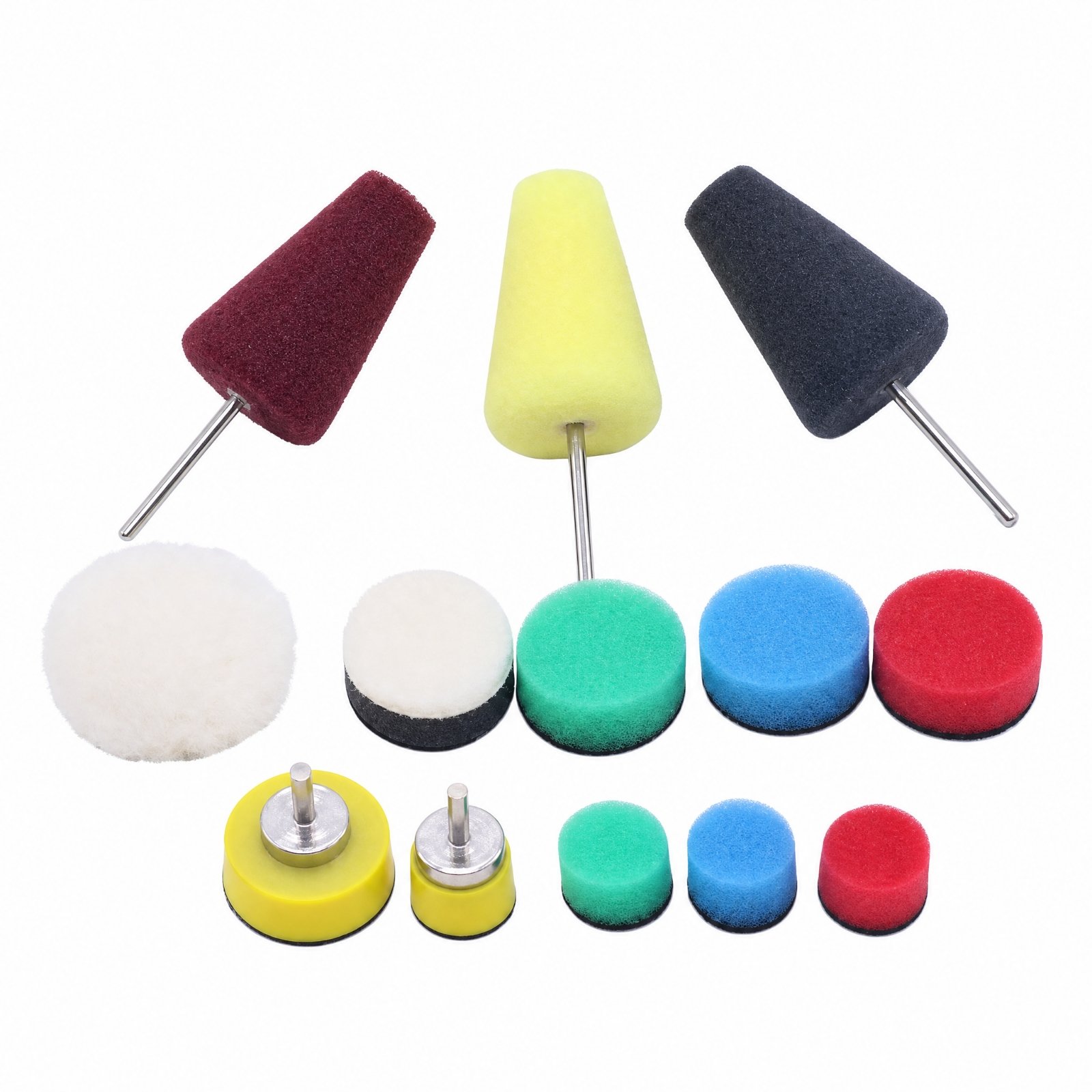13-Piece Automotive Polishing Attachment Kit