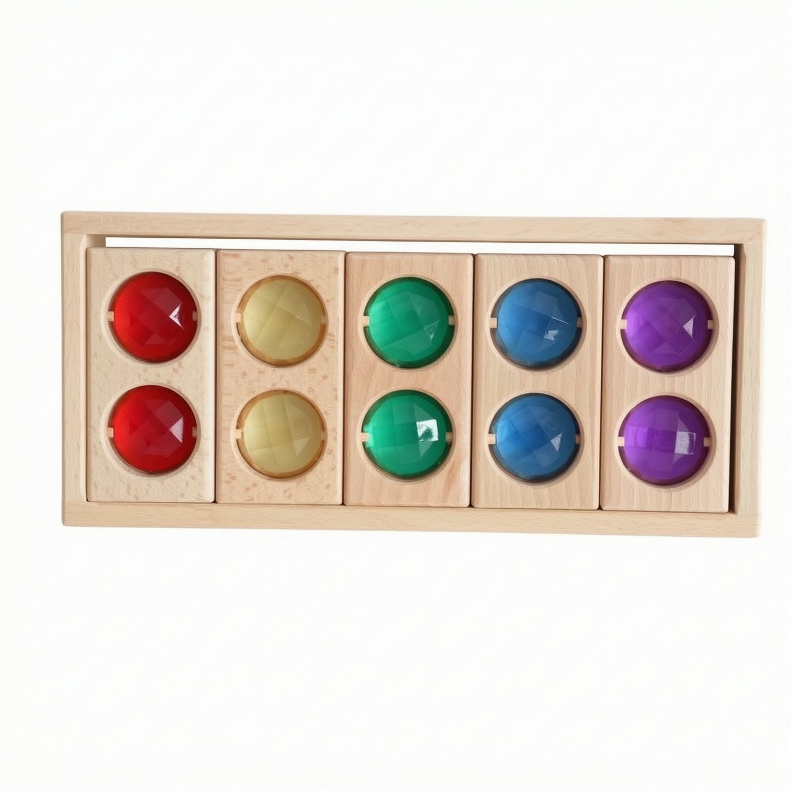 5-Piece Stacking Toy Round Inserts