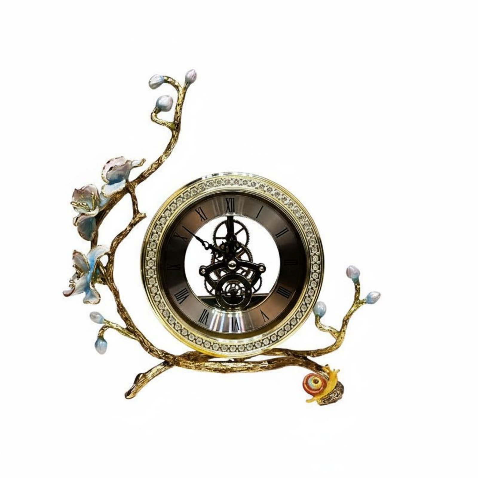 Gear Clock Metal Construction