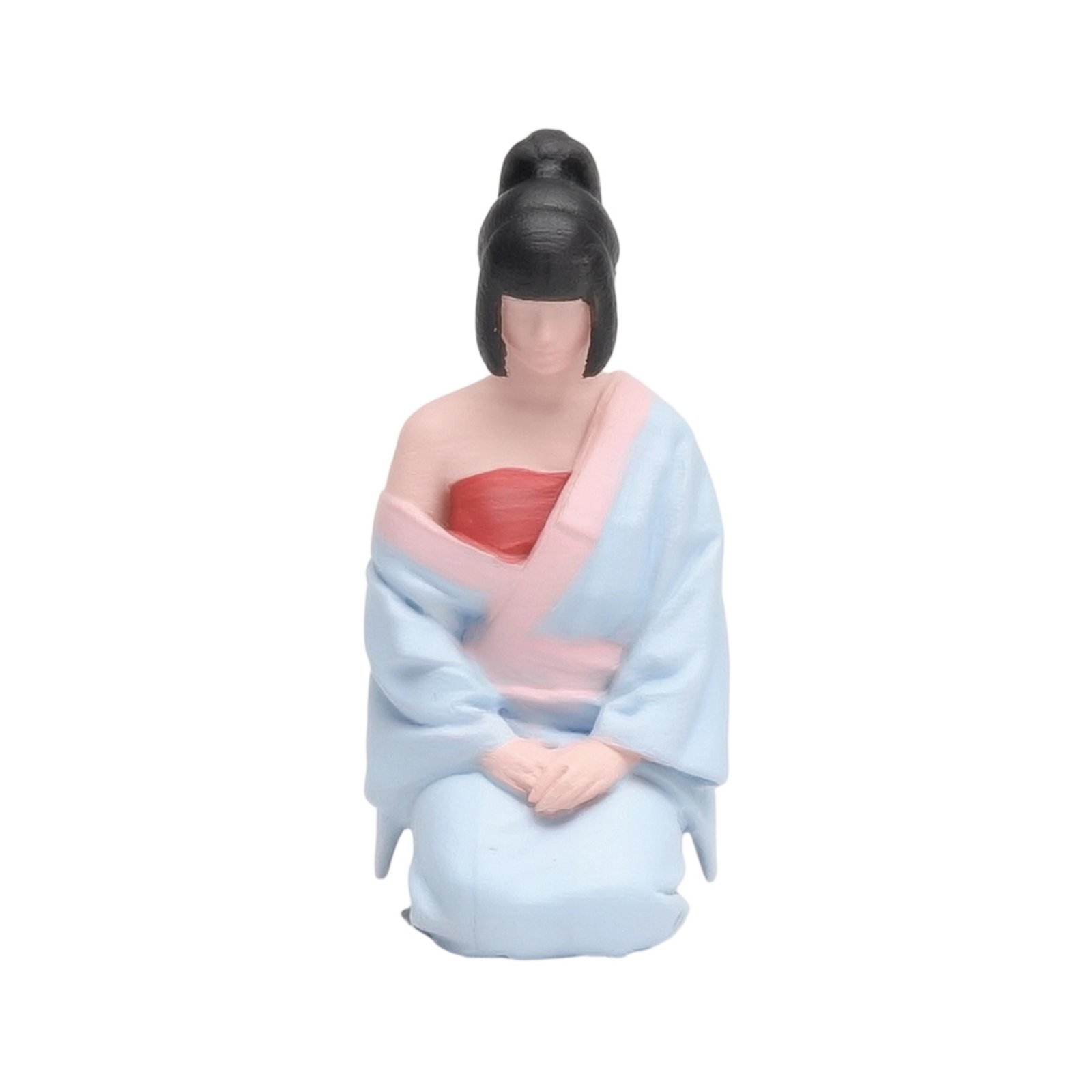 1/64 Scale Seated Figurine