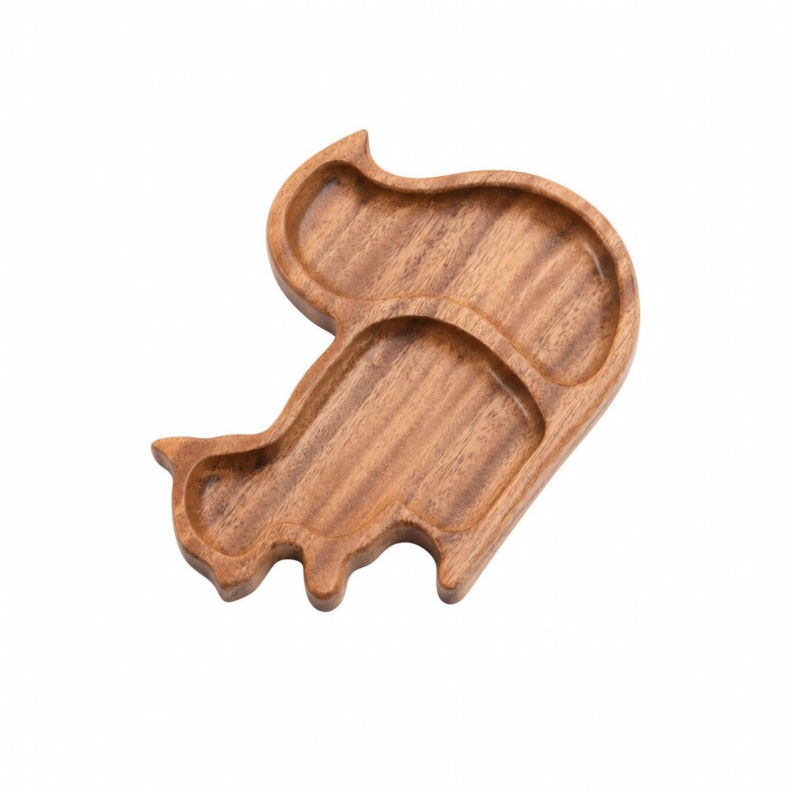 Carved Squirrel Tray