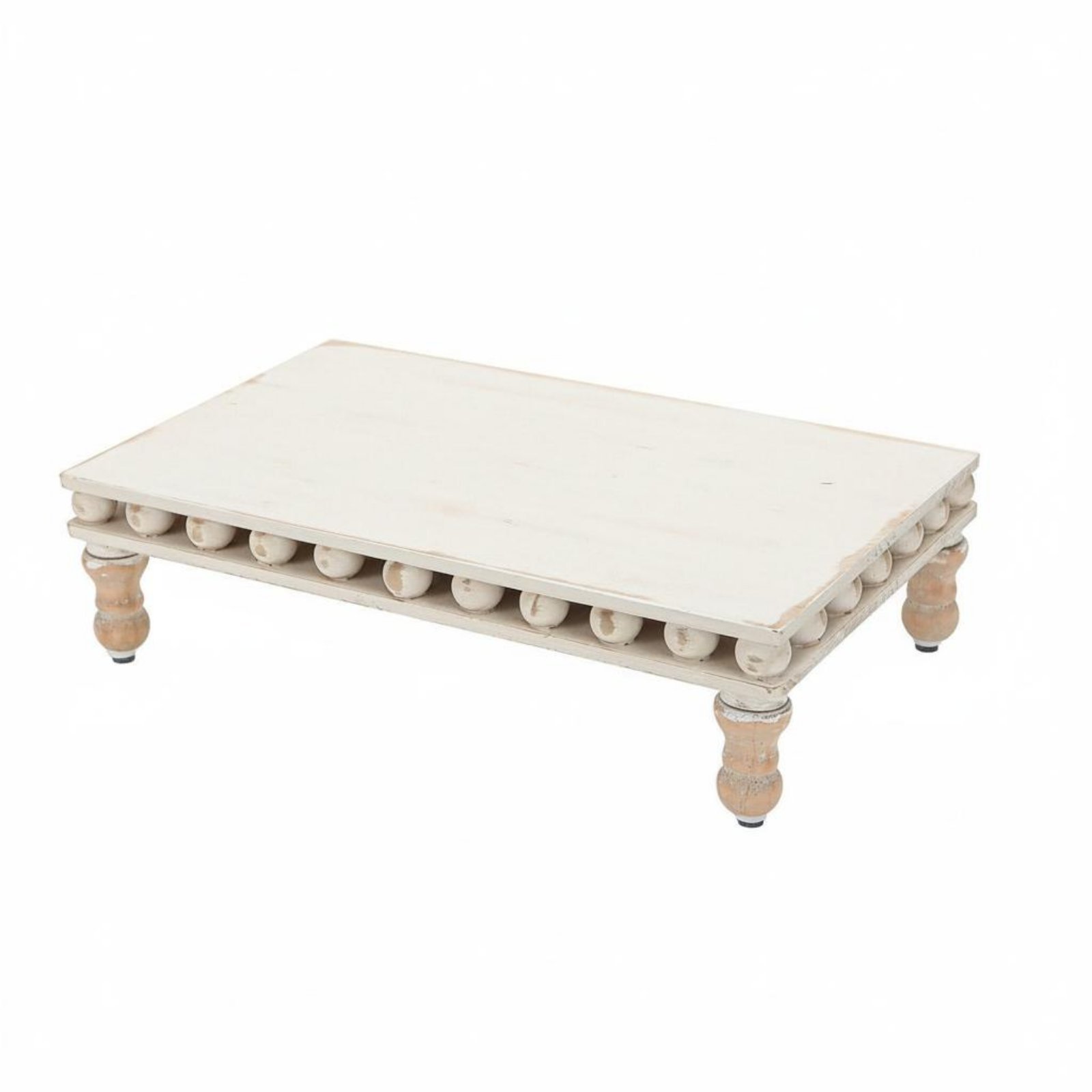 Aged Lumber Pedestal Tray