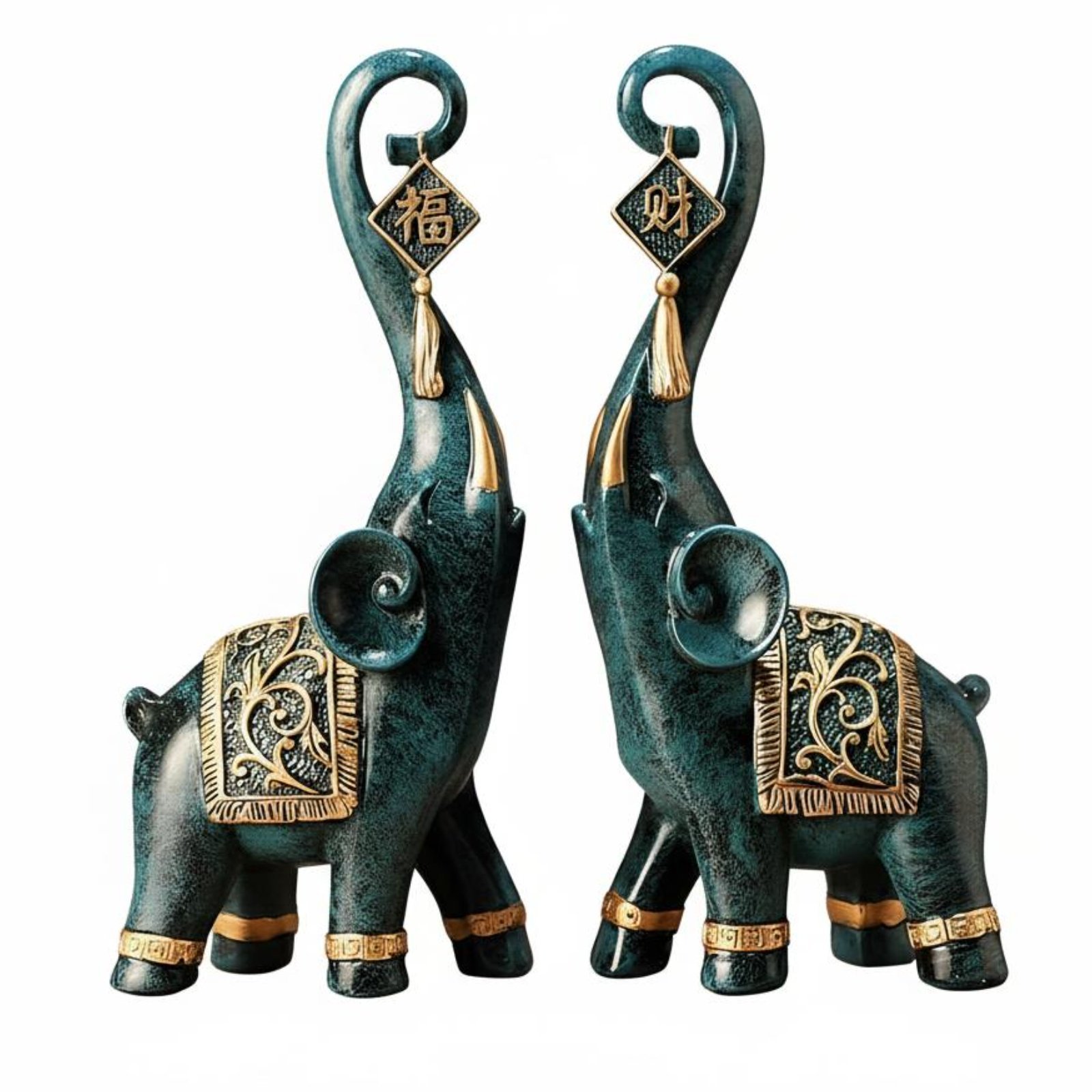 Elephant Resin Decor