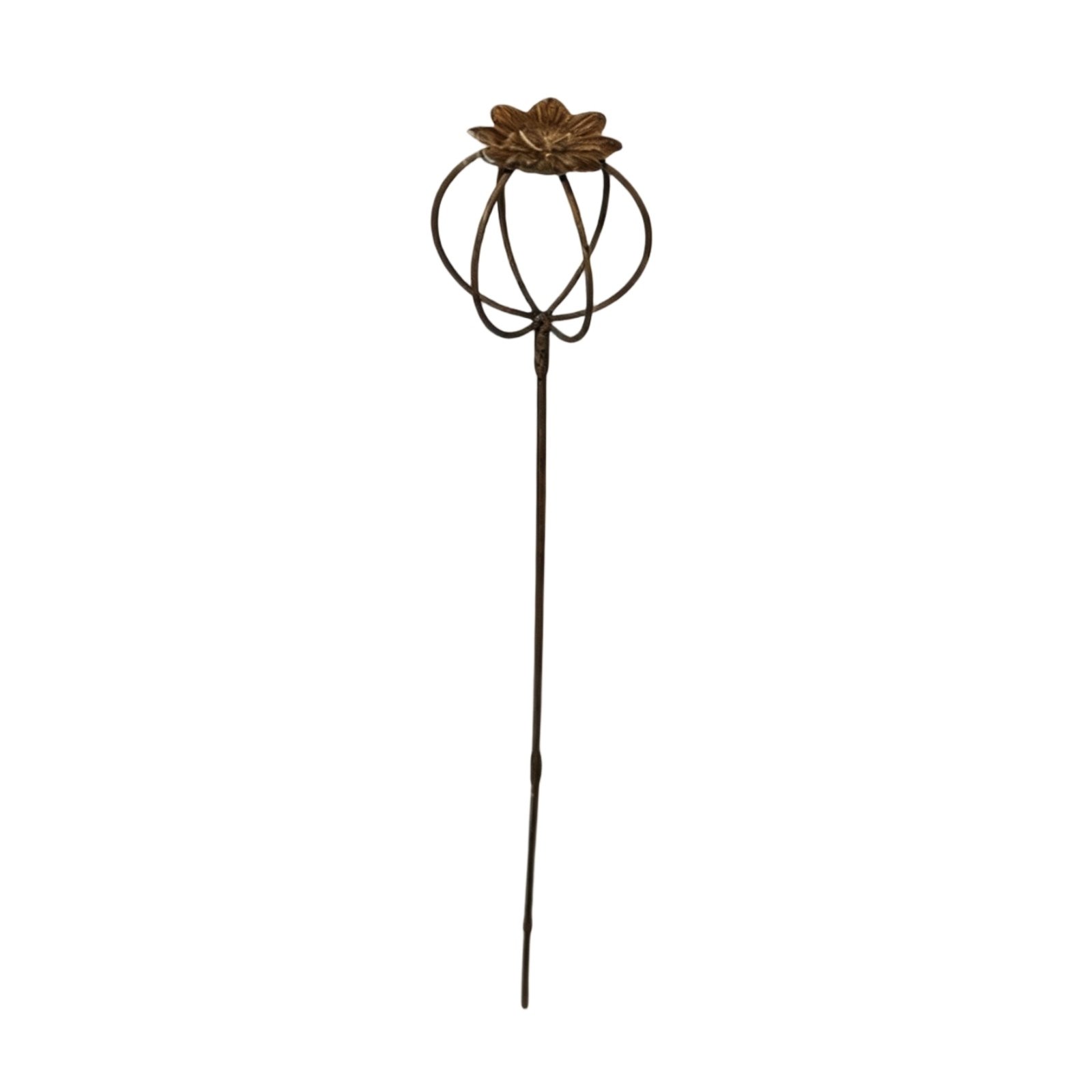 Flower Top Garden Stake