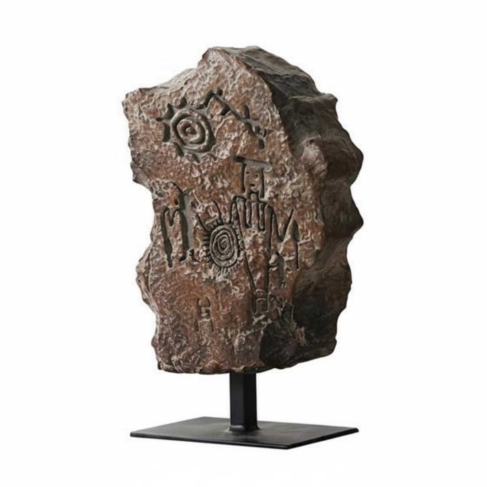 Primitive Rock Art Sculpture