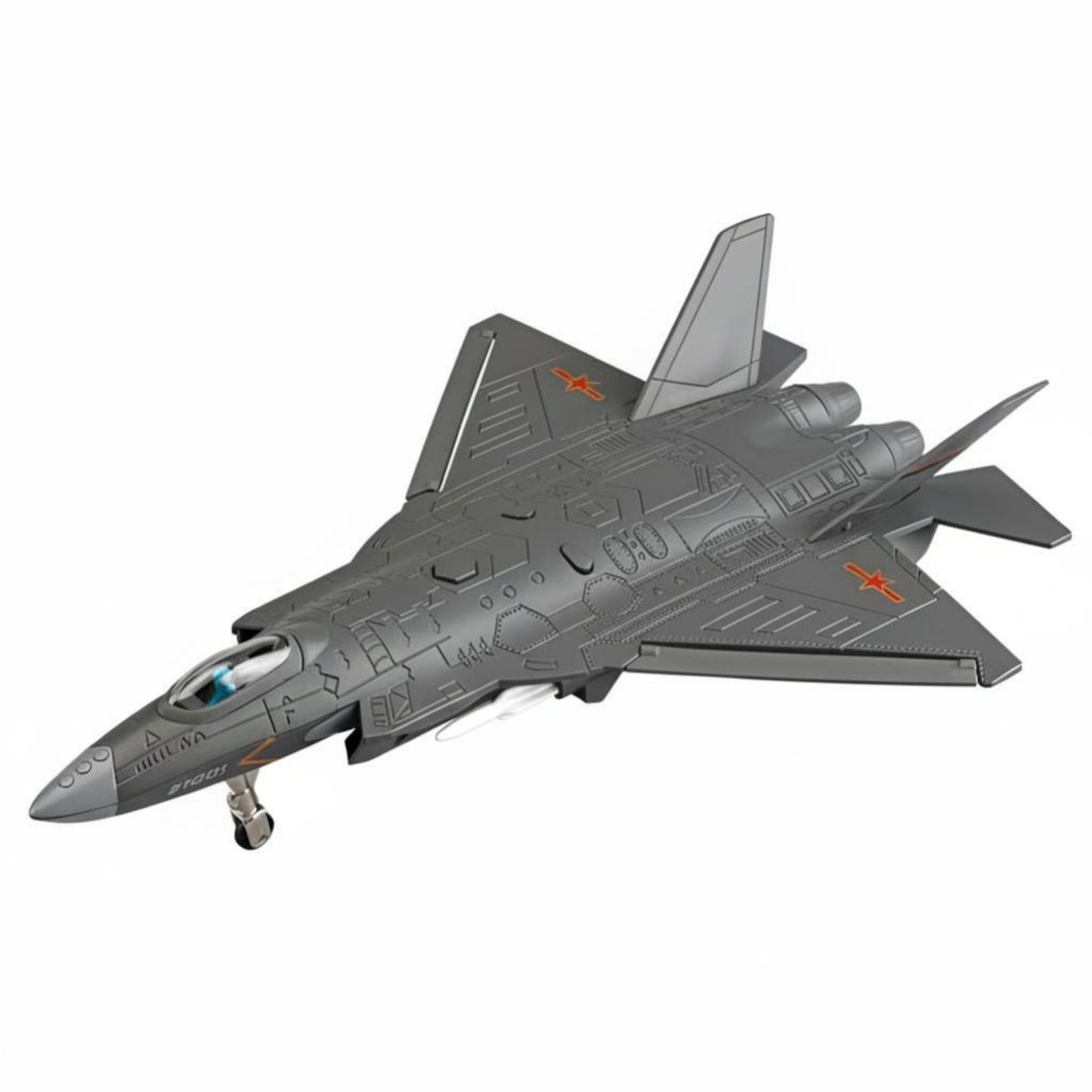 Alloy J-31 Fighter Jet Model
