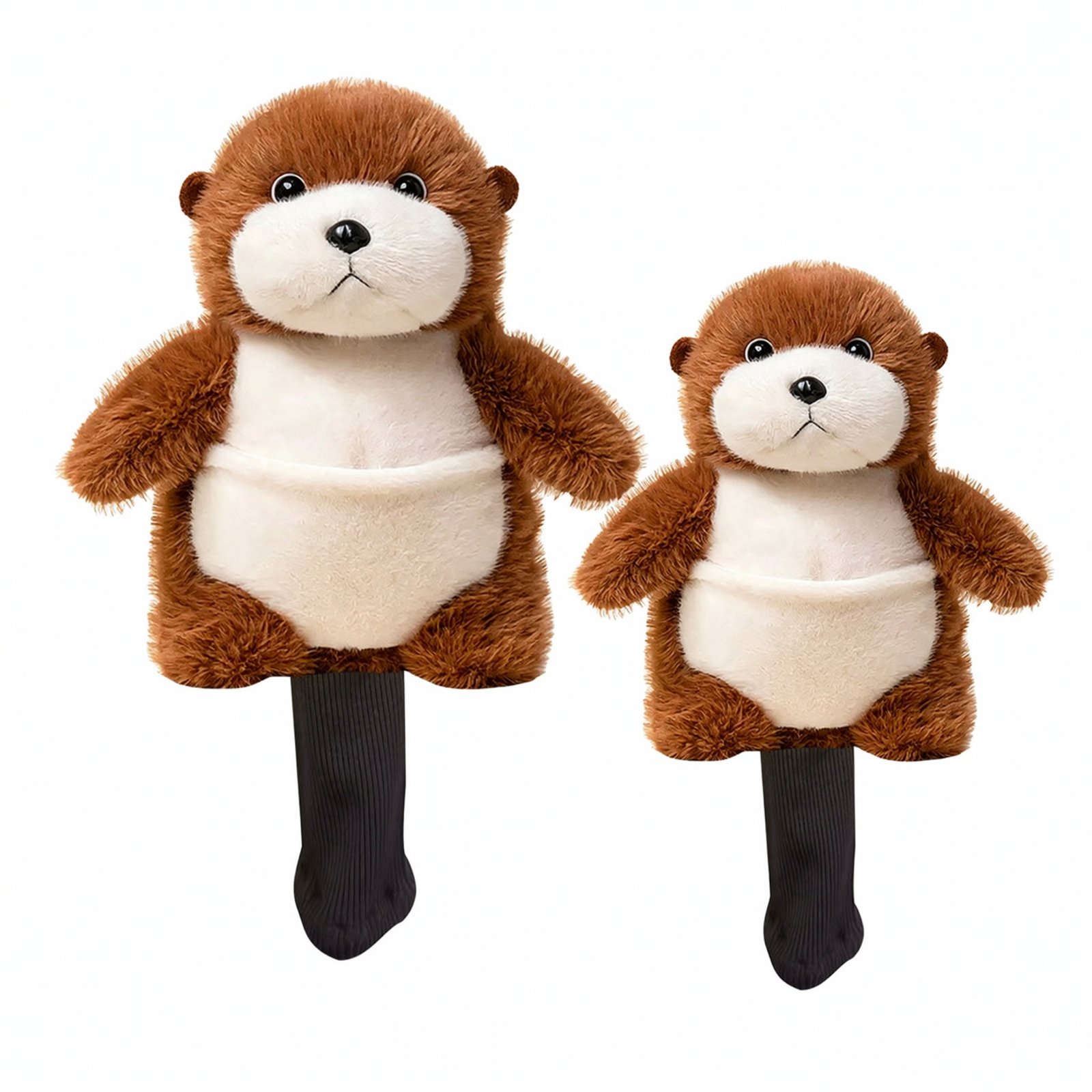 2-Piece Otters Headcover Knit Shaft