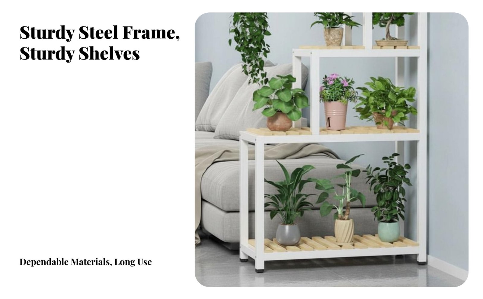 Multi-Tier Plant Holder