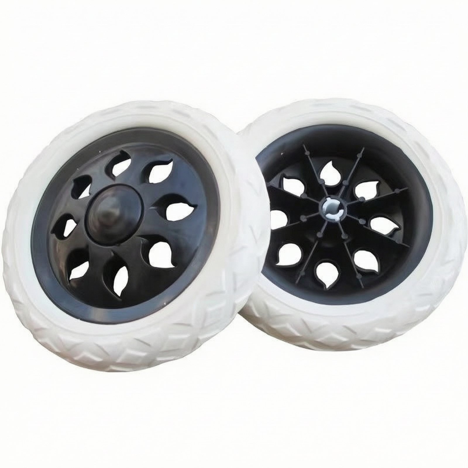 Treaded Shopping Cart Wheels