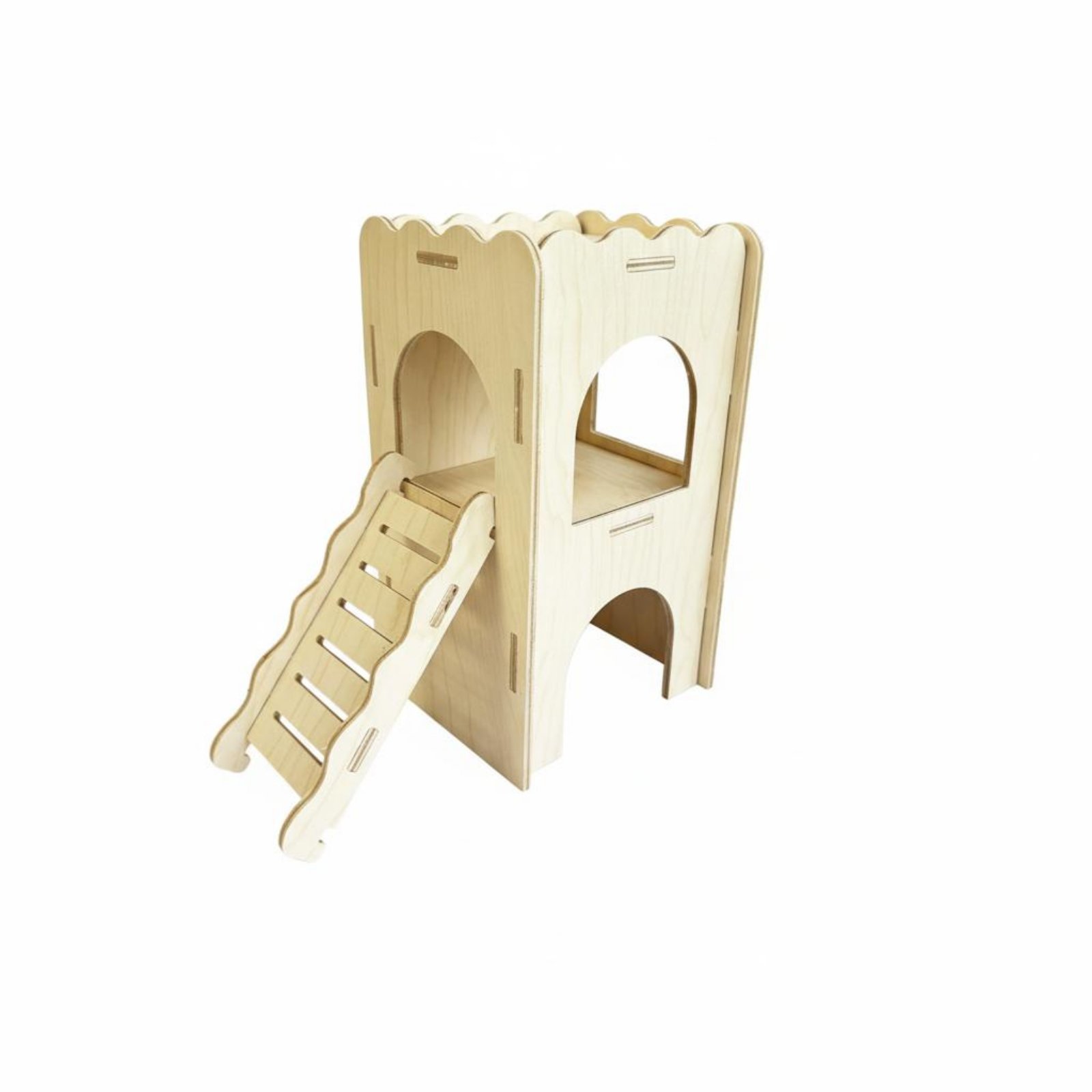 Wood Hamster Playhouse