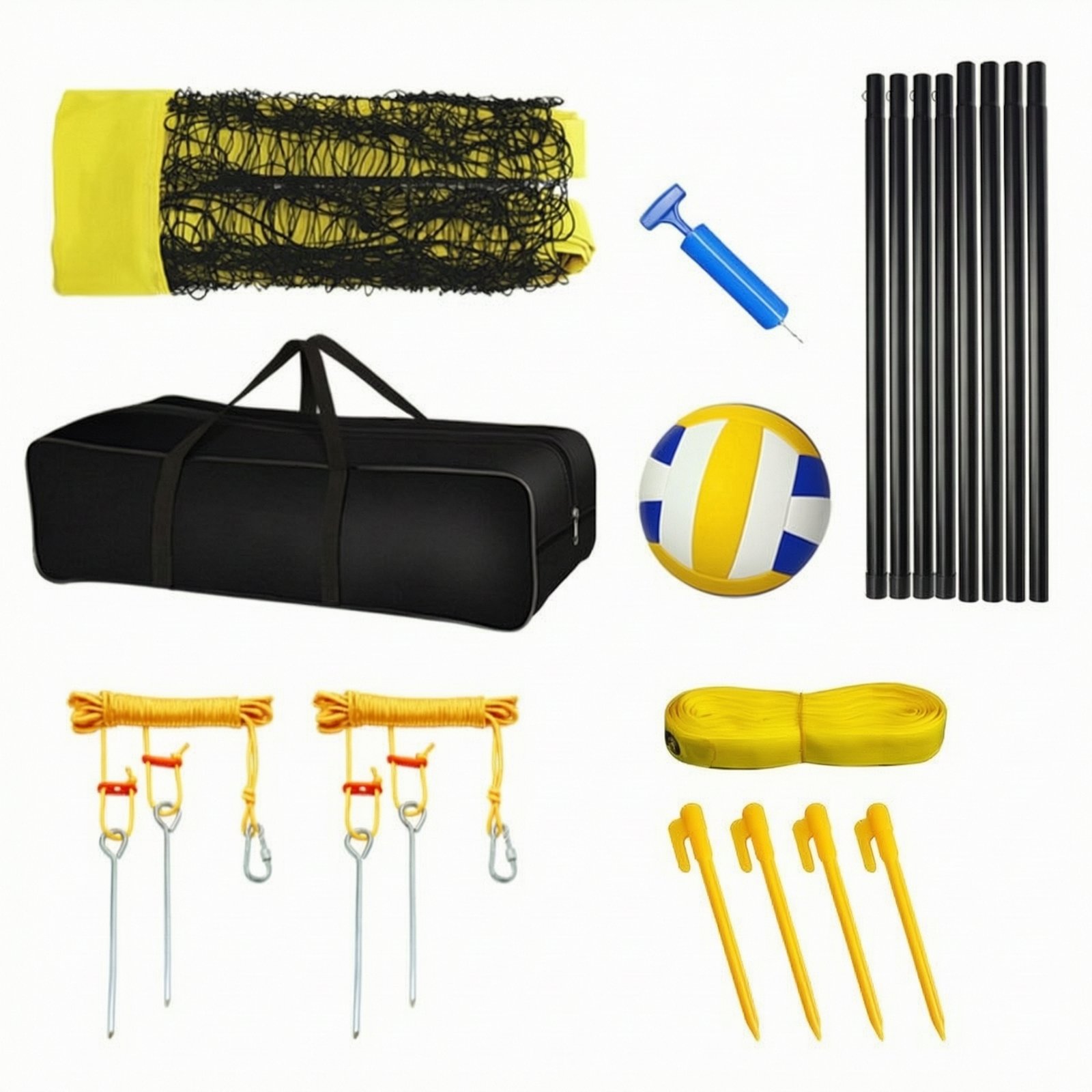 Beach Volleyball Net Set