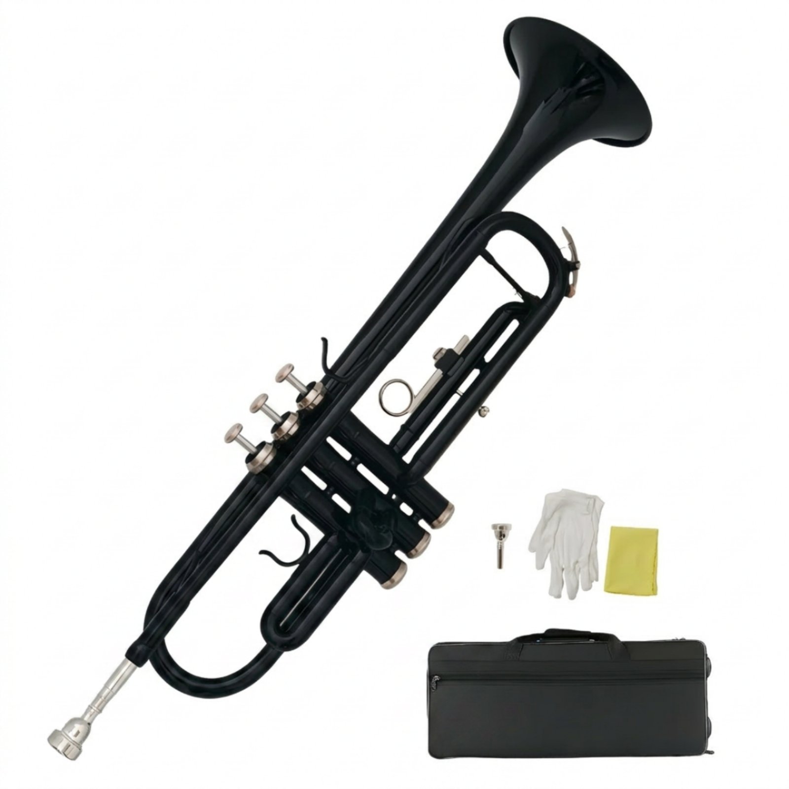 Lacquered Trumpet with Case