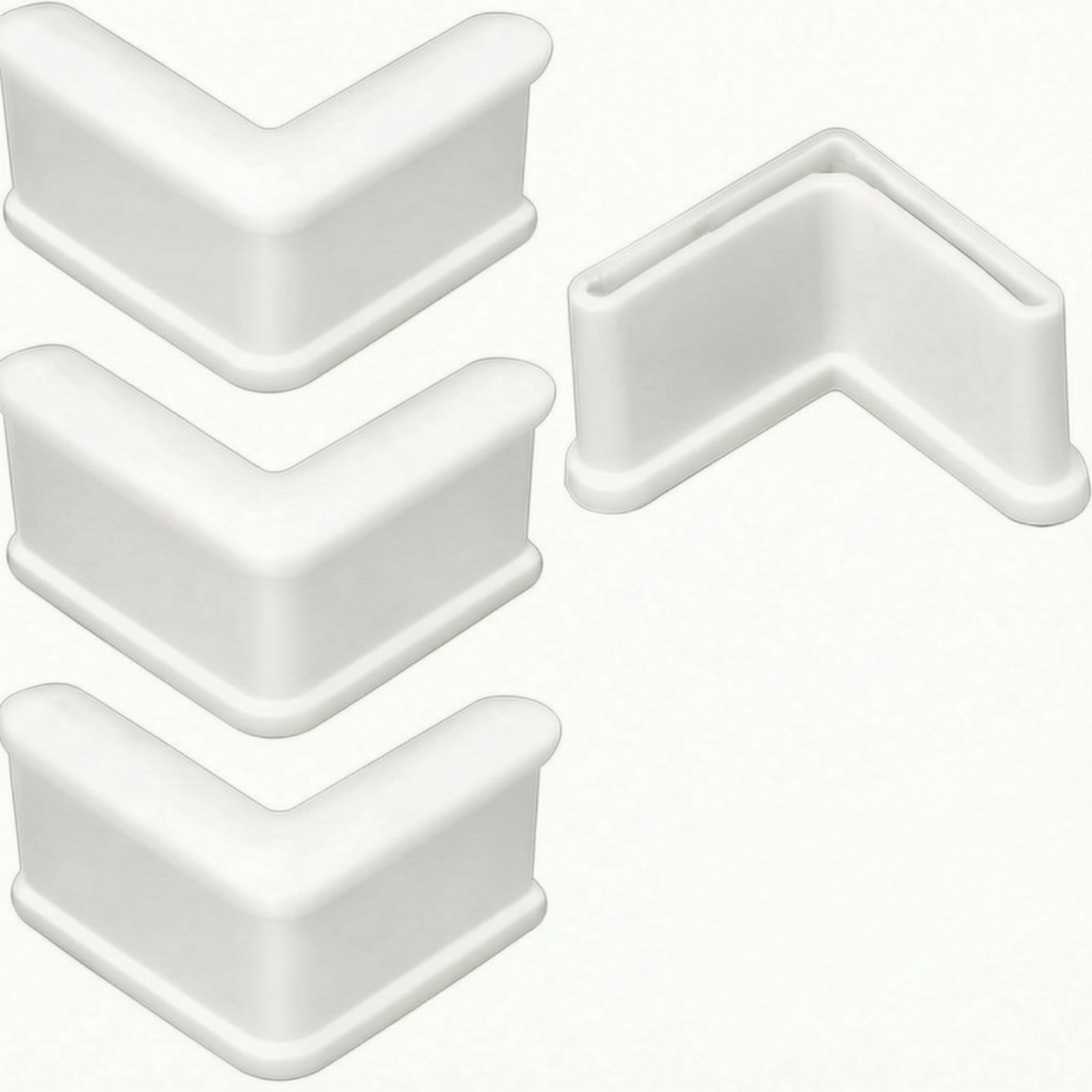 4-Piece Angle-Iron Foot Pads