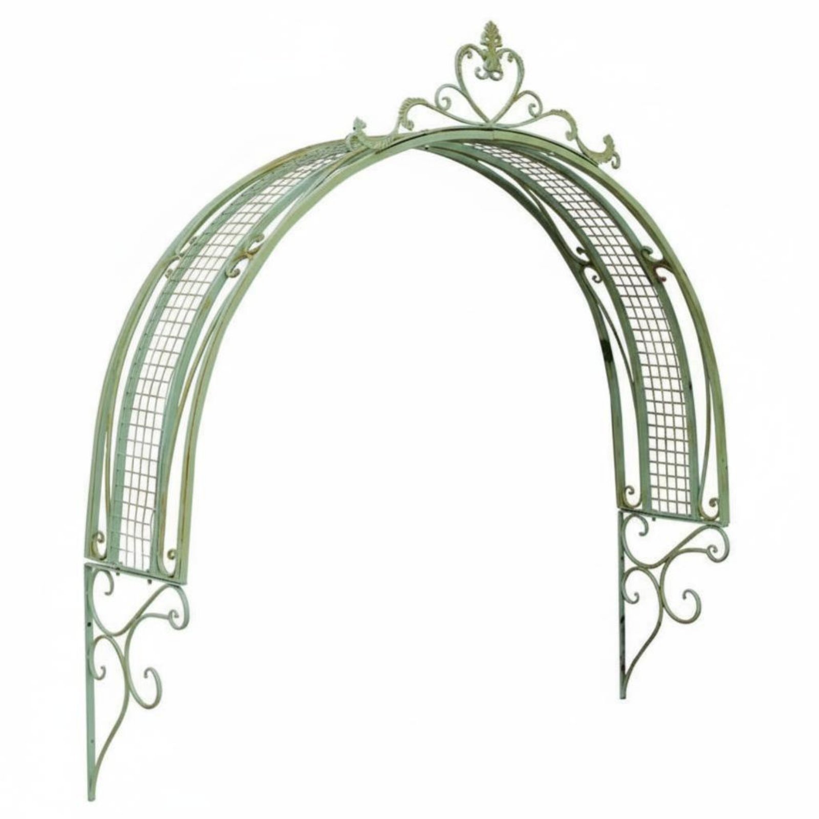 Wall-Mounted Half Trellis