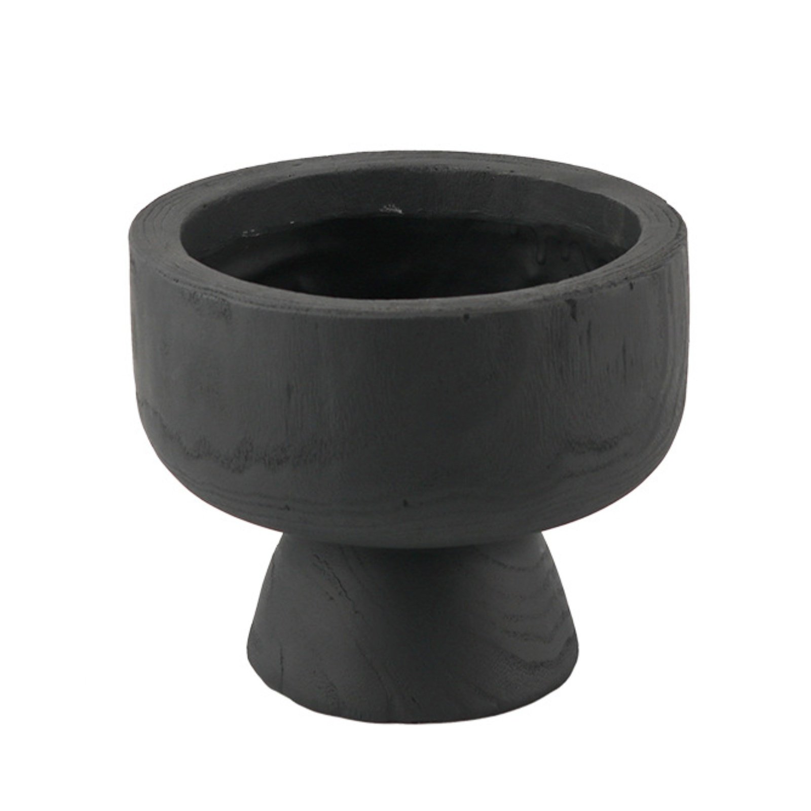 Wood-Grain Tabletop Planter