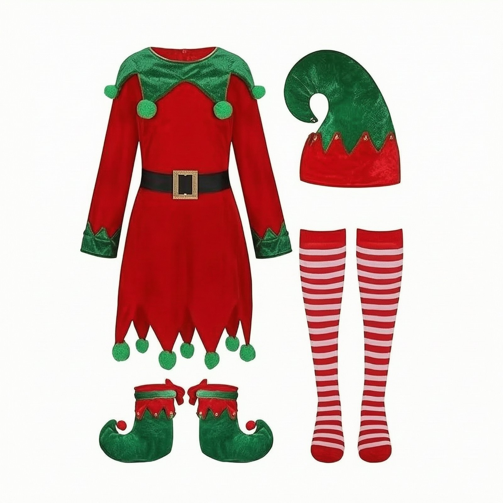 Christmas Striped Stockings