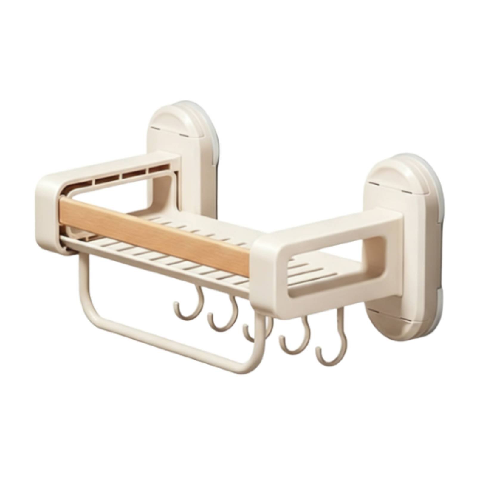 Aluminum Suction Cup Shelf