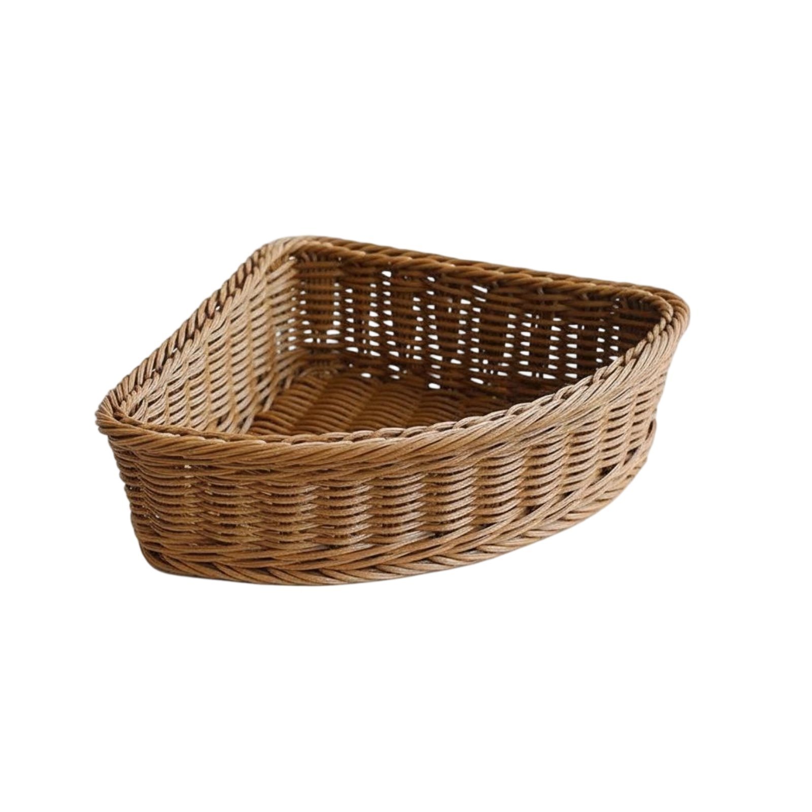 Corner Storage Basket – Brown, 32-24-8cm