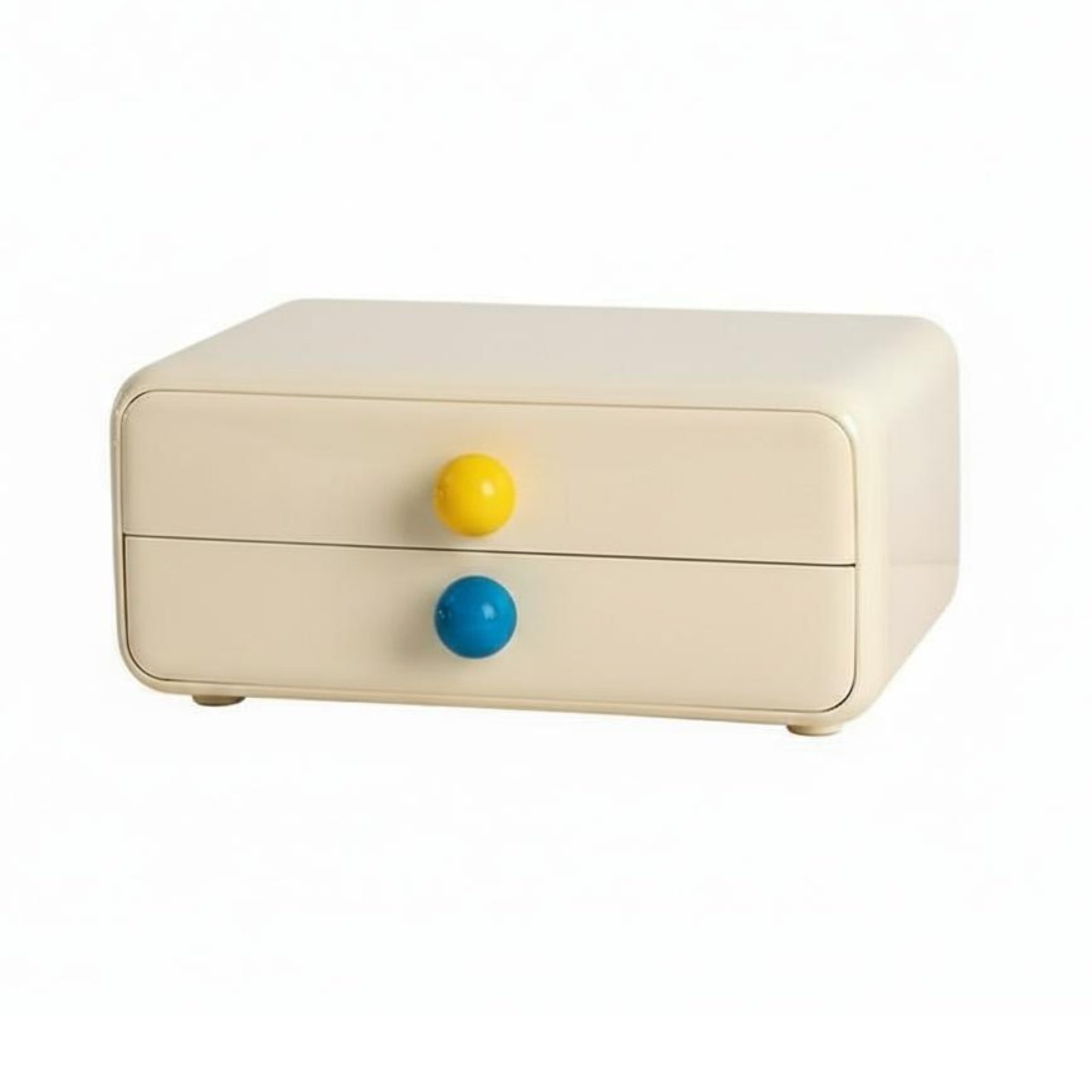 Lidded Makeup Case with Drawers