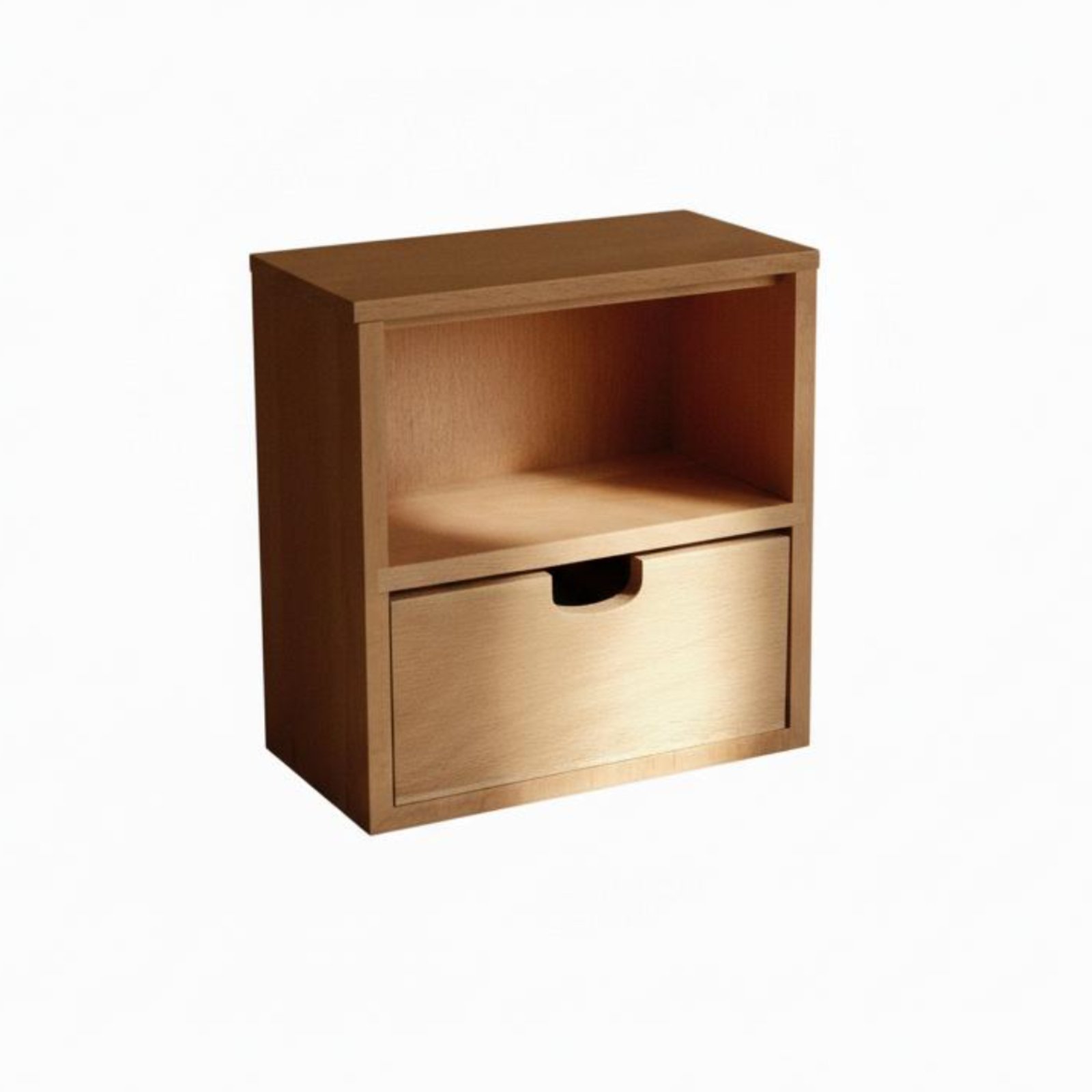 2-Tier Wooden Shelf