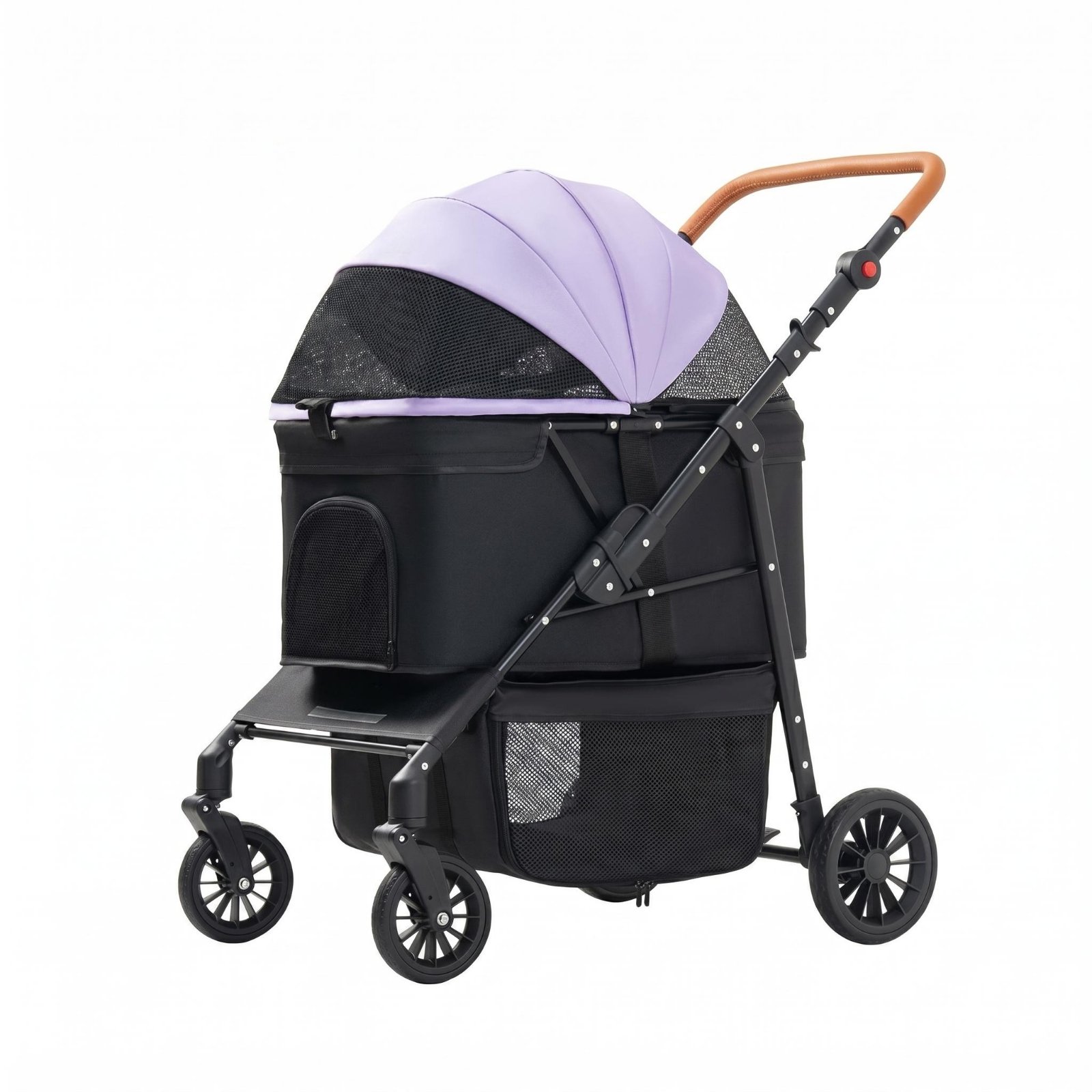 Foldable Pet Carriage – Purple
